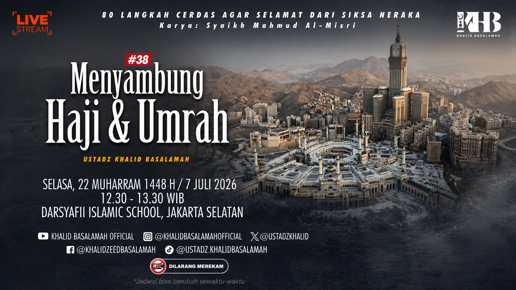 80 Langkah Cerdas Agar Selamat Dari Siksa Neraka - Dr. Khalid Basalamah, M.A.
