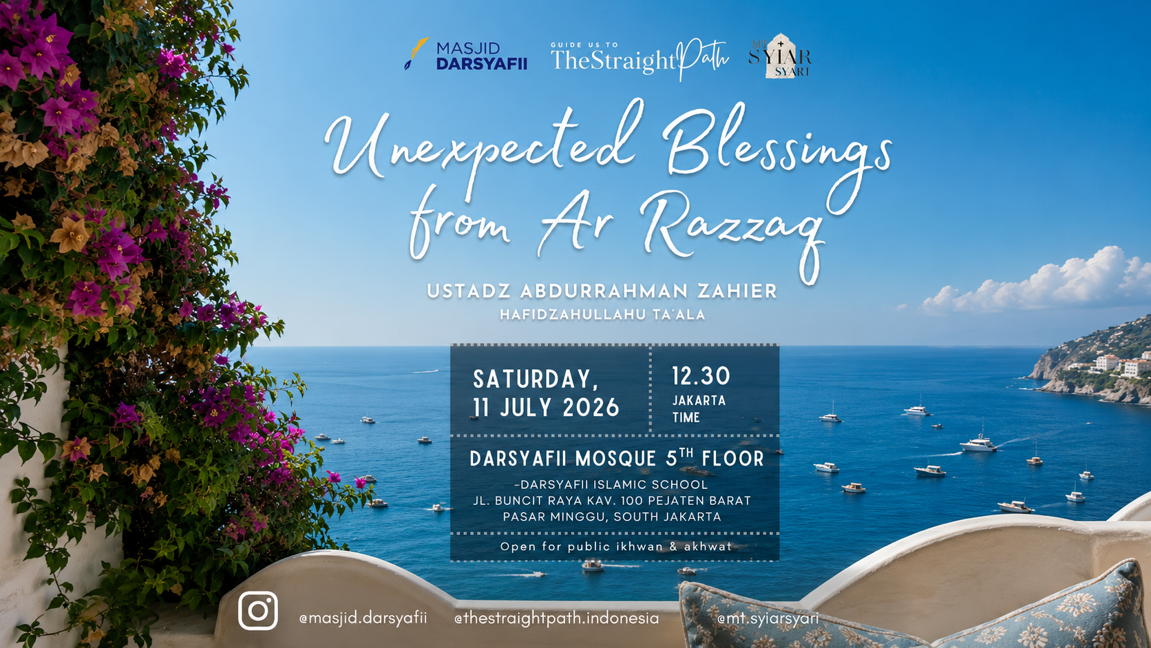 Keberkahan Tak Terduga dari Ar-Razzāq - Ustadz Abdurrahman Zahier حَفِظَهُ اللهُ
