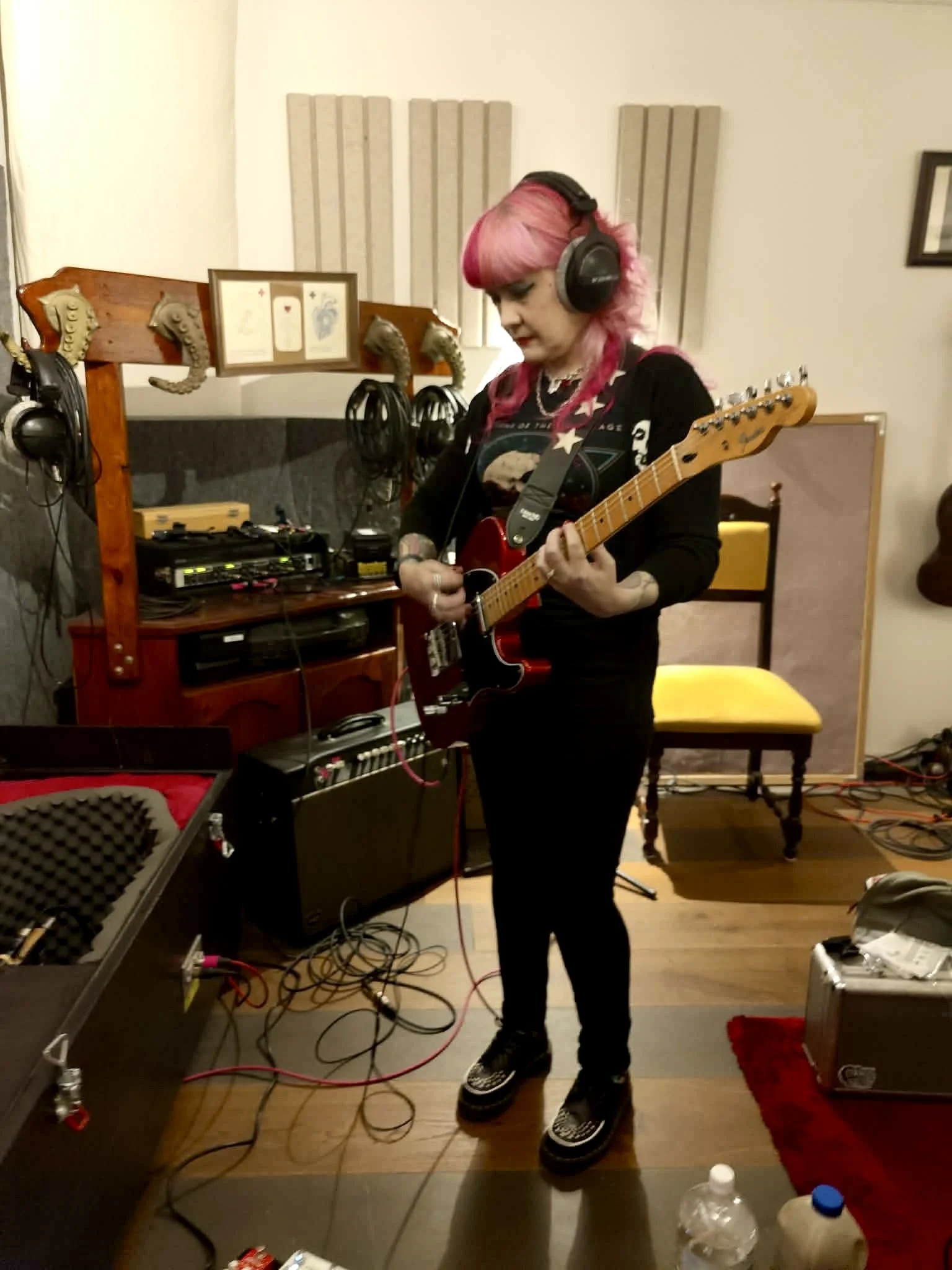 Woohoo! Pointless Daggers record our first EP!