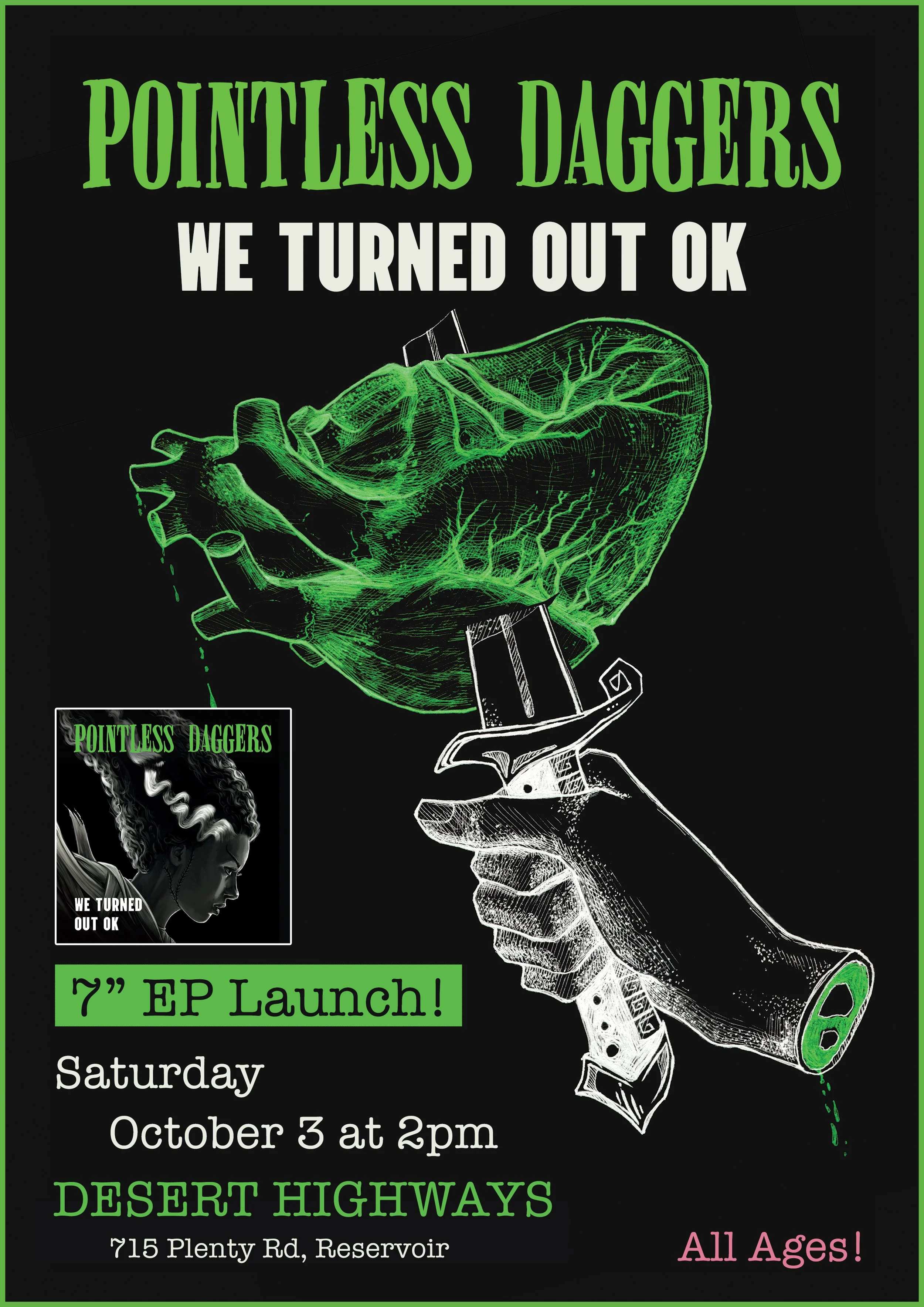 We Turned Out OK EP Launch 3 October 2026!