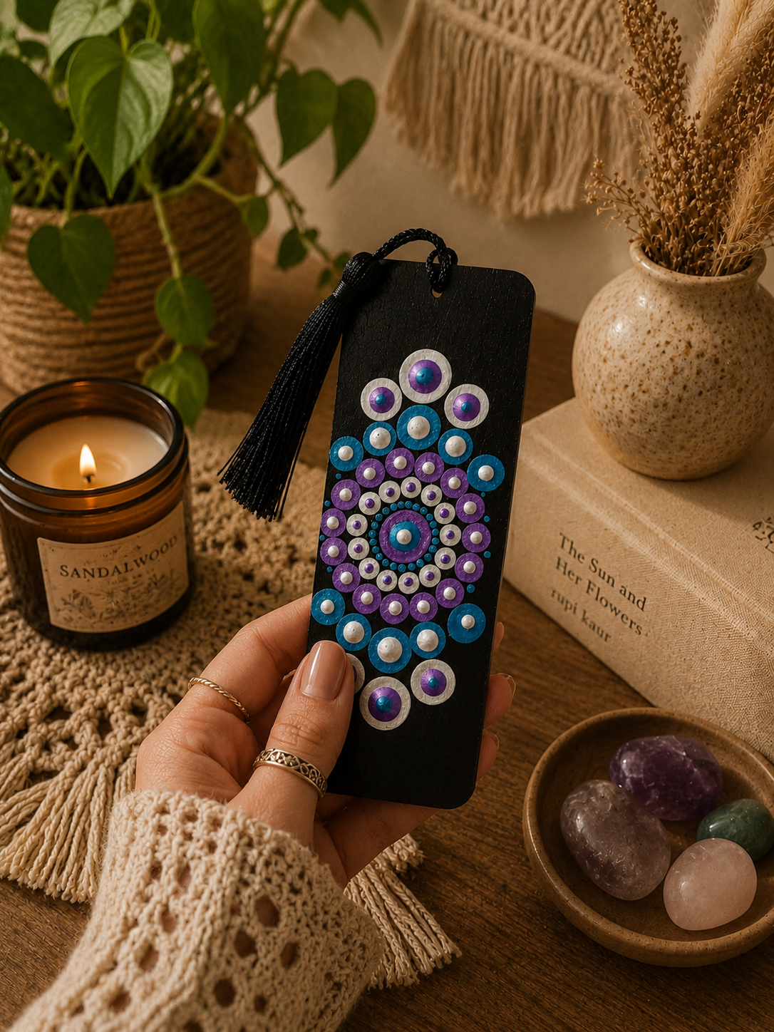 Bookmark Middle Design  - One Of A Kind Artwork