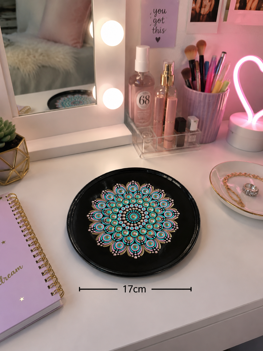 Mandala Trinket Dish - 17cm