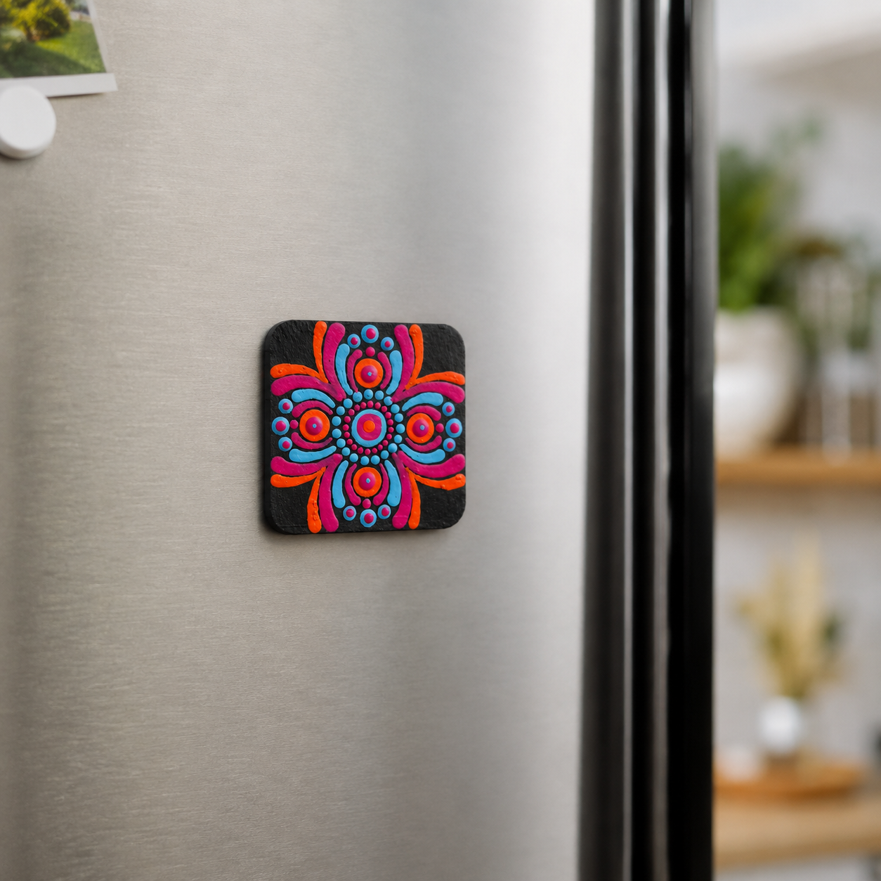 Mandala Fridge Magnet - Only One Available