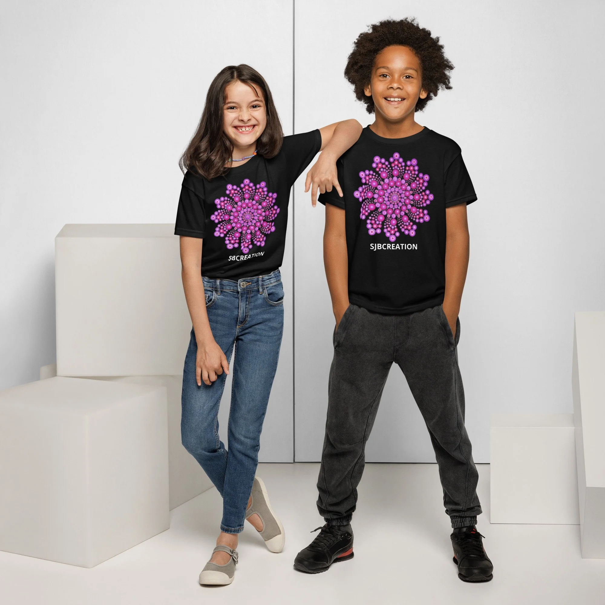 Youth T-shirt - SJBCREATION LOGO