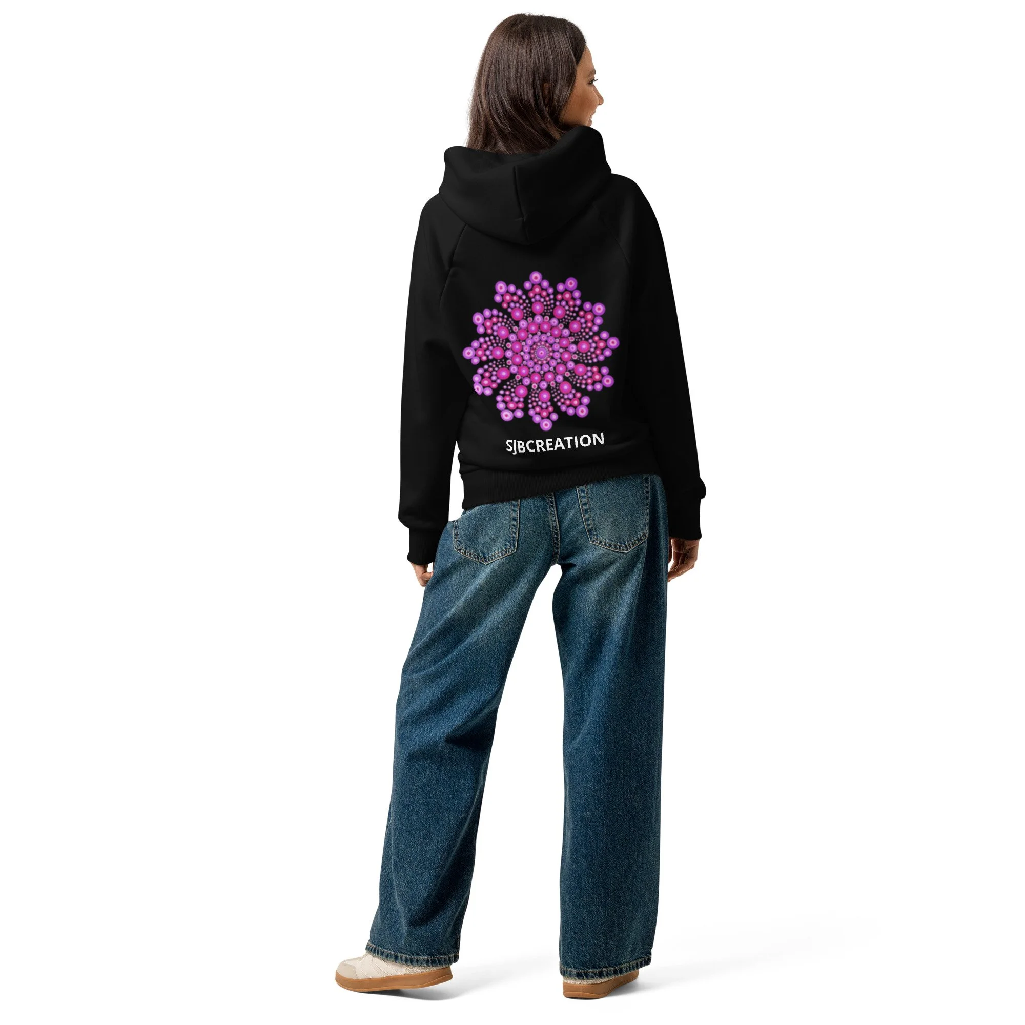 Unisex Super Heavyweight Hoodie | SJBCREATTION logo BACK