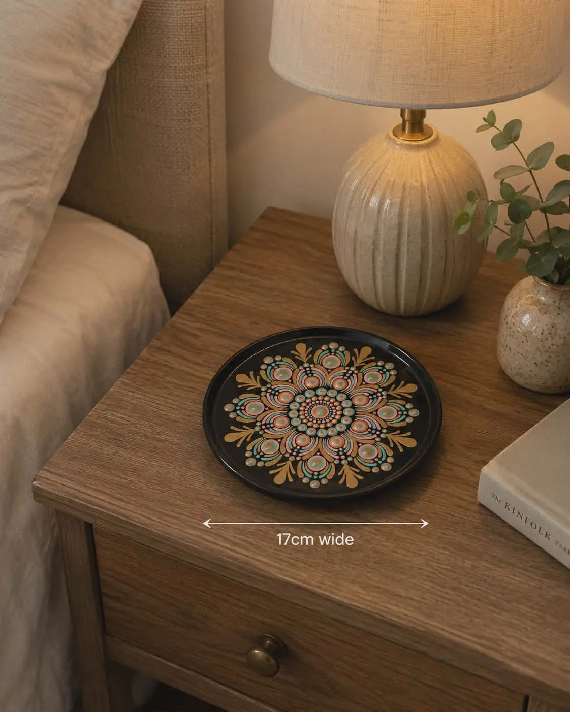 Mandala Trinket Dish - 17cm