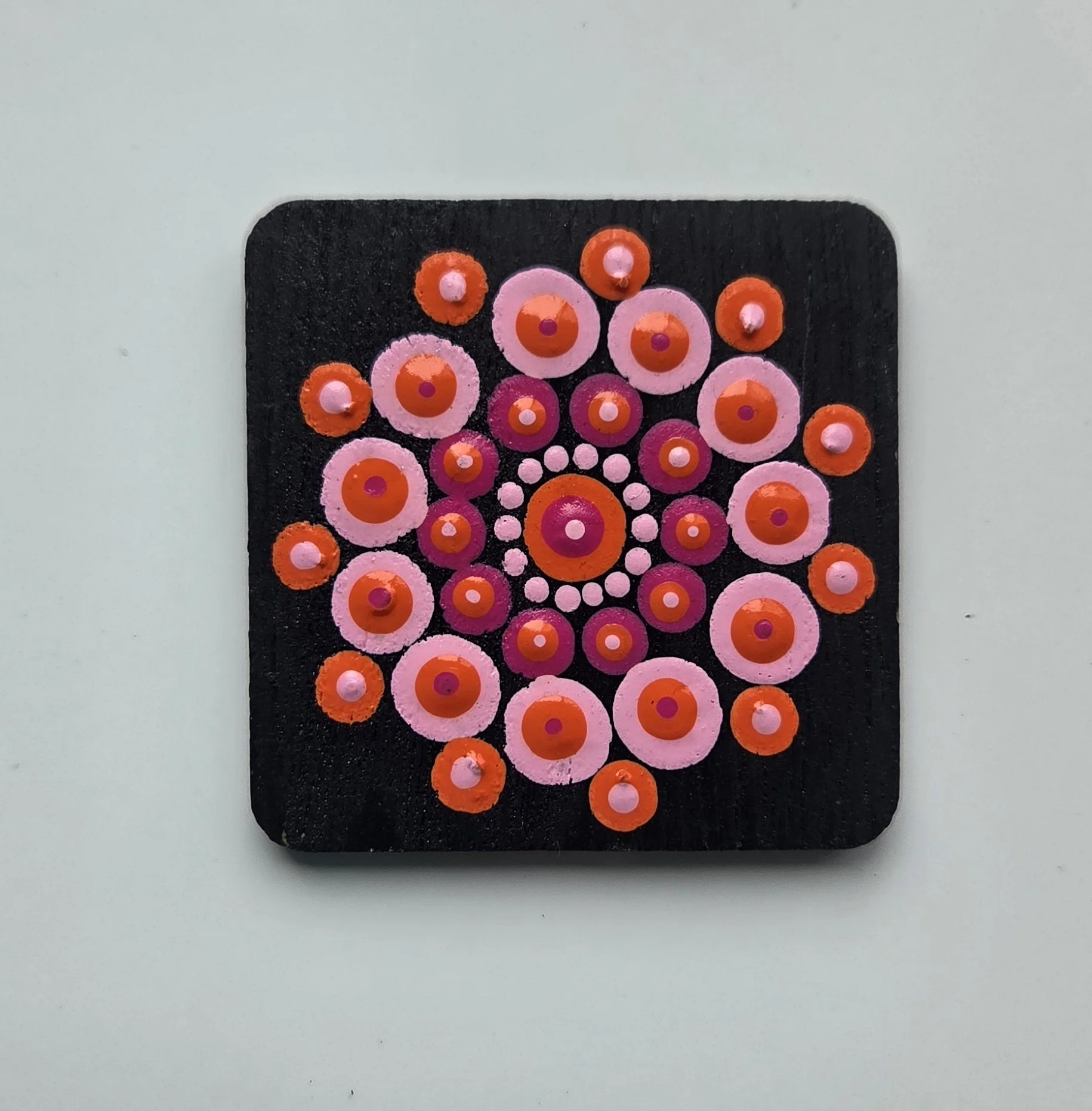 Mandala Fridge Magnet
