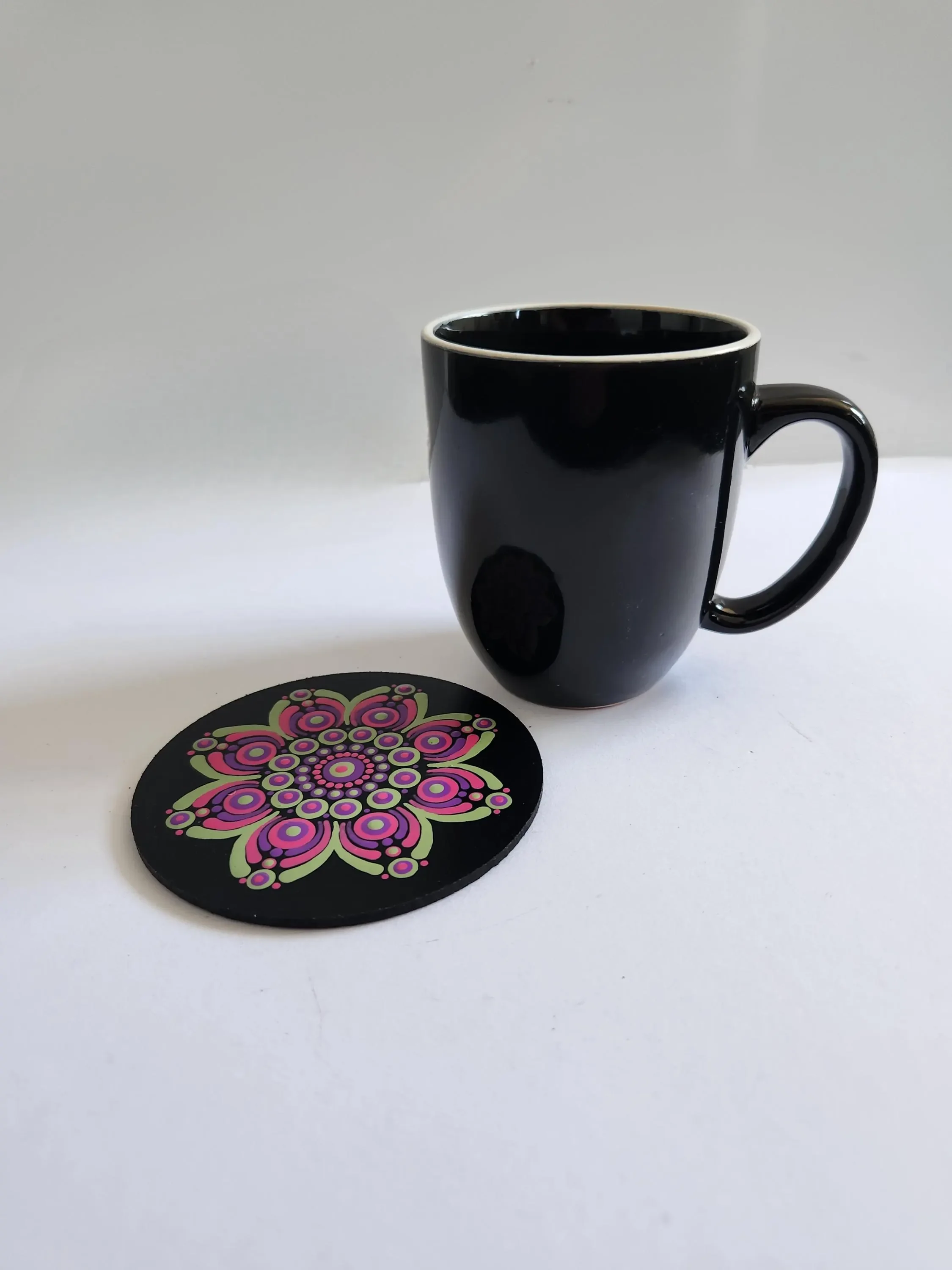 Mandala Cork Coaster