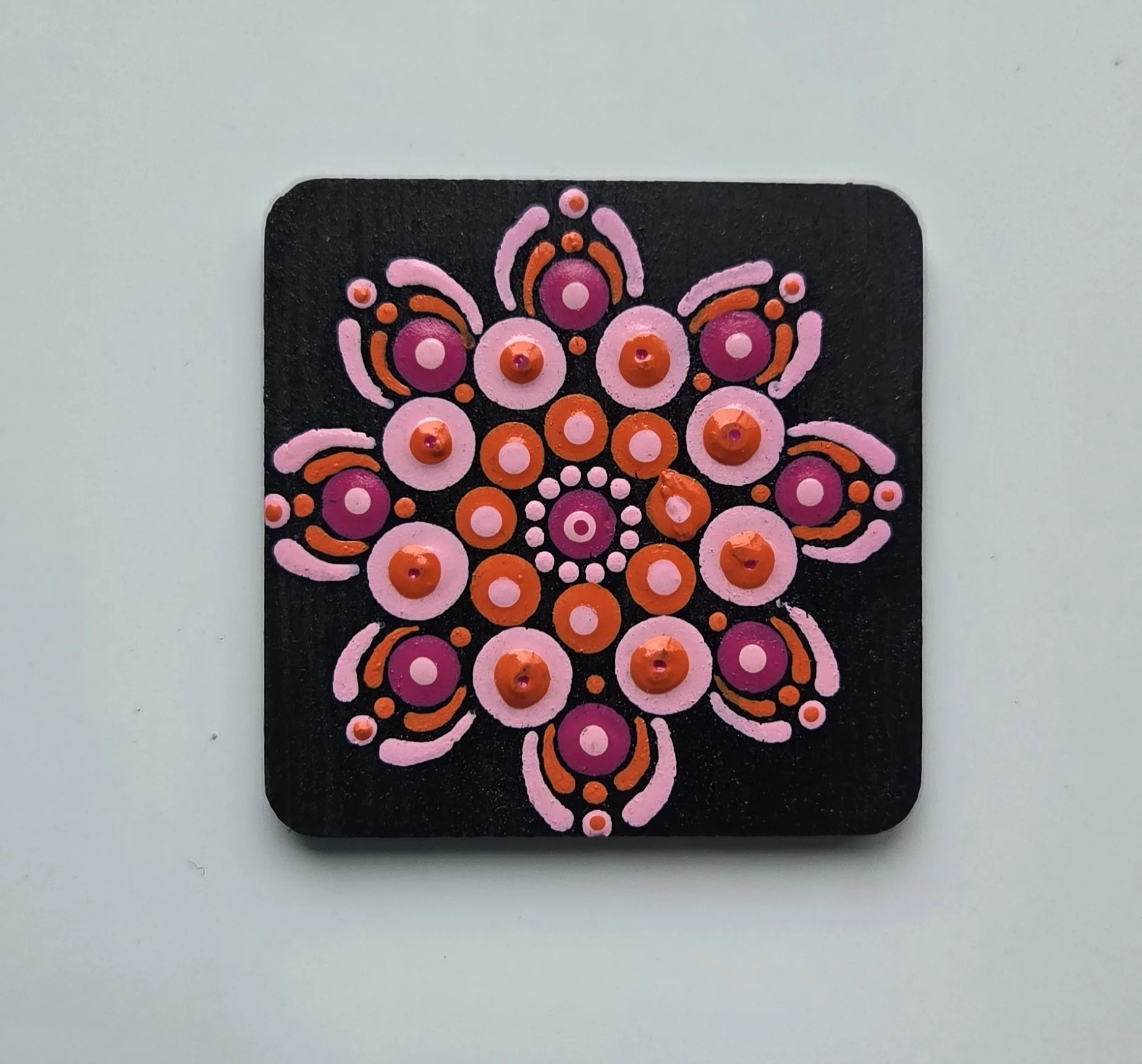 Mandala Fridge Magnet