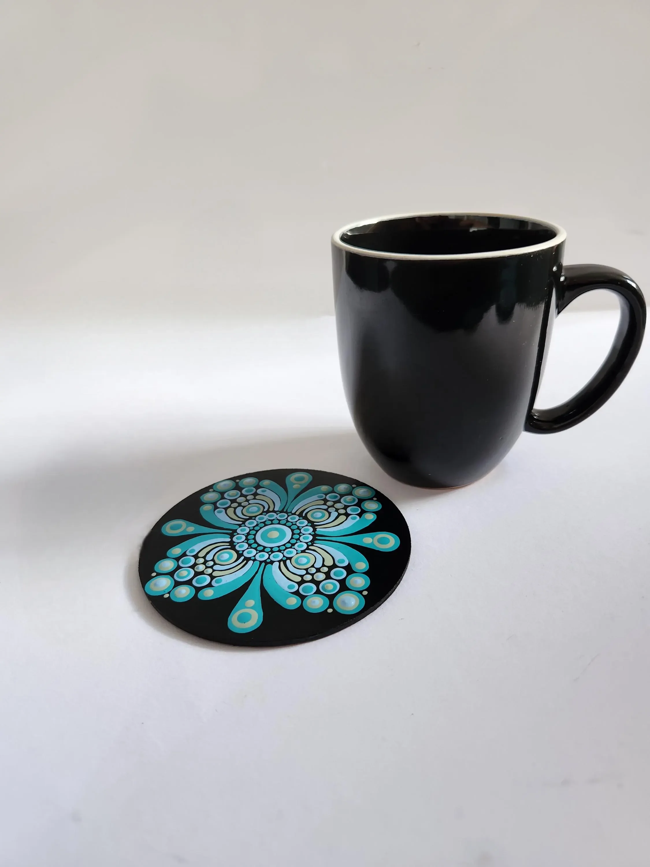 Mandala Cork Coaster