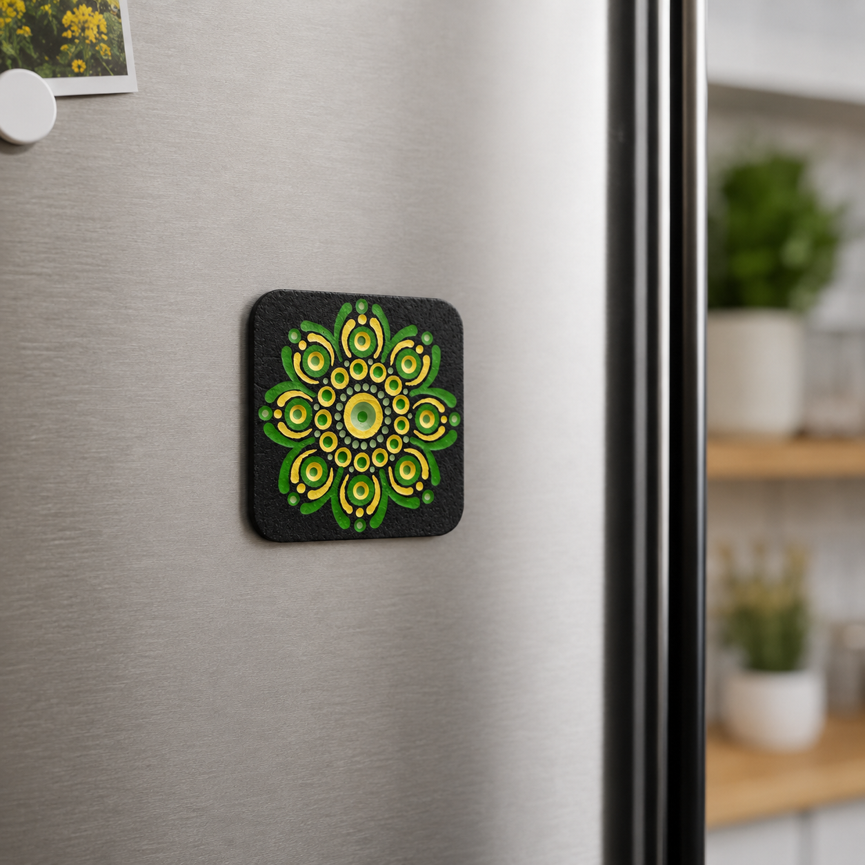 Mini Mandala Fridge Magnet - Only One Available