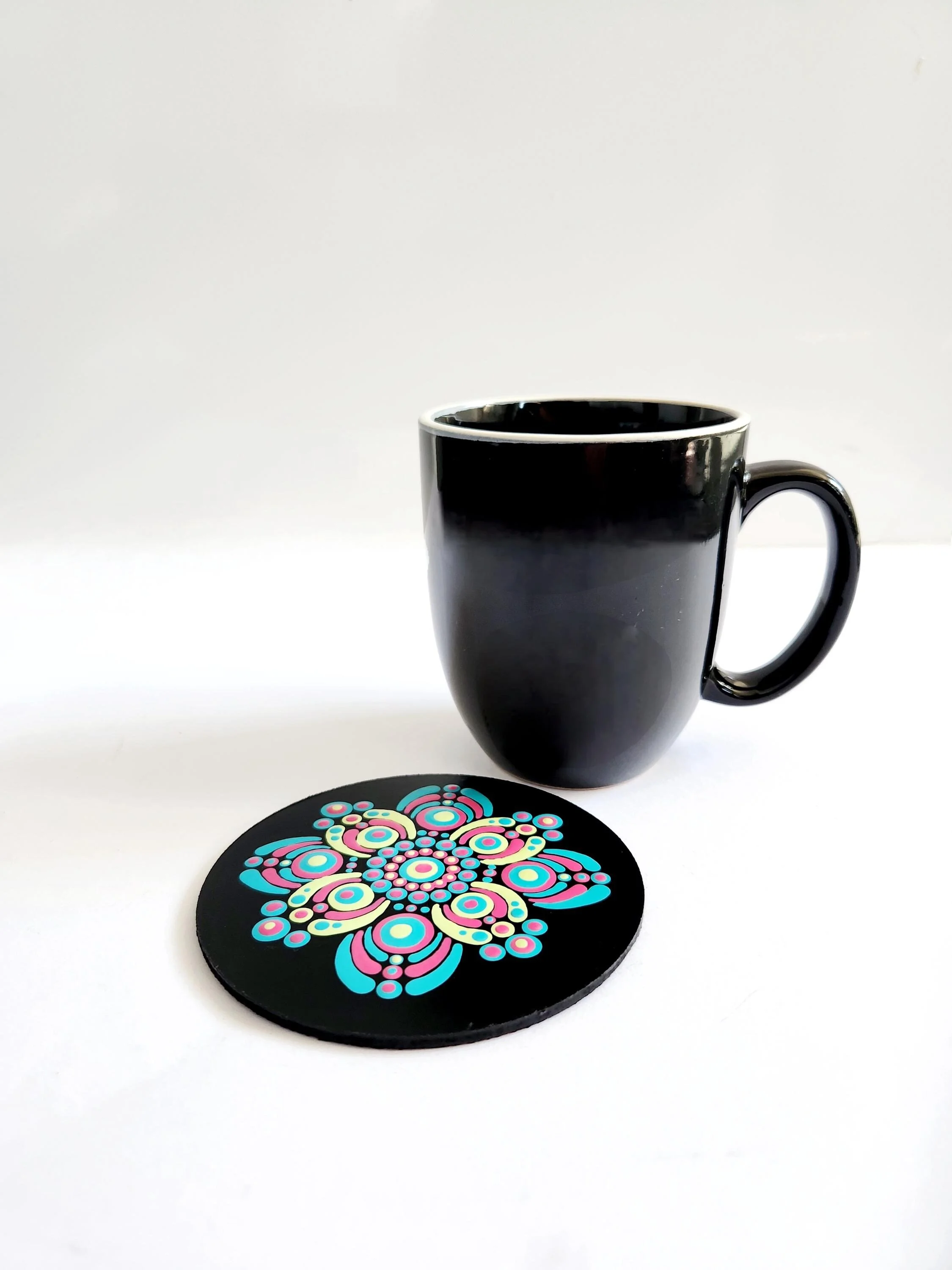 Mandala Cork Coaster