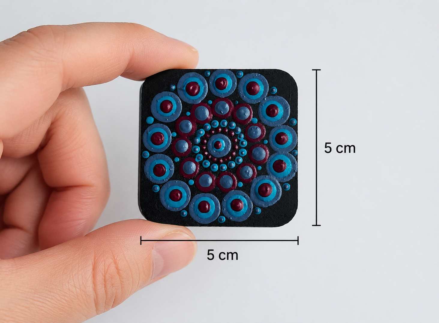 Mini Mandala Fridge Magnet - Only One Available