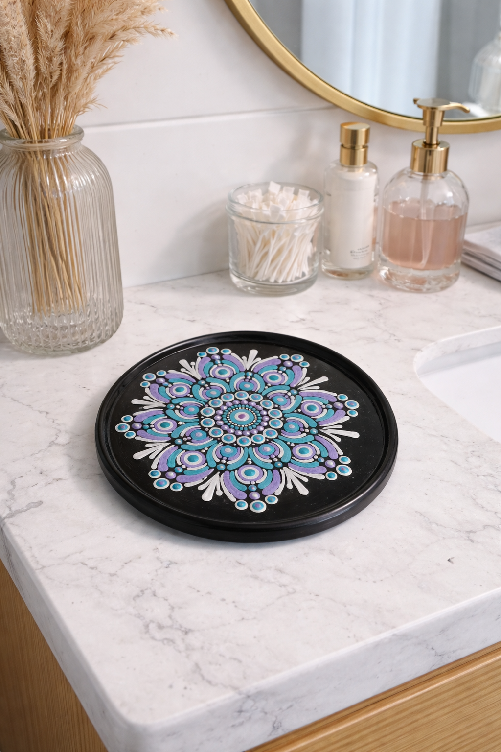 Mandala Trinket Dish - 17cm