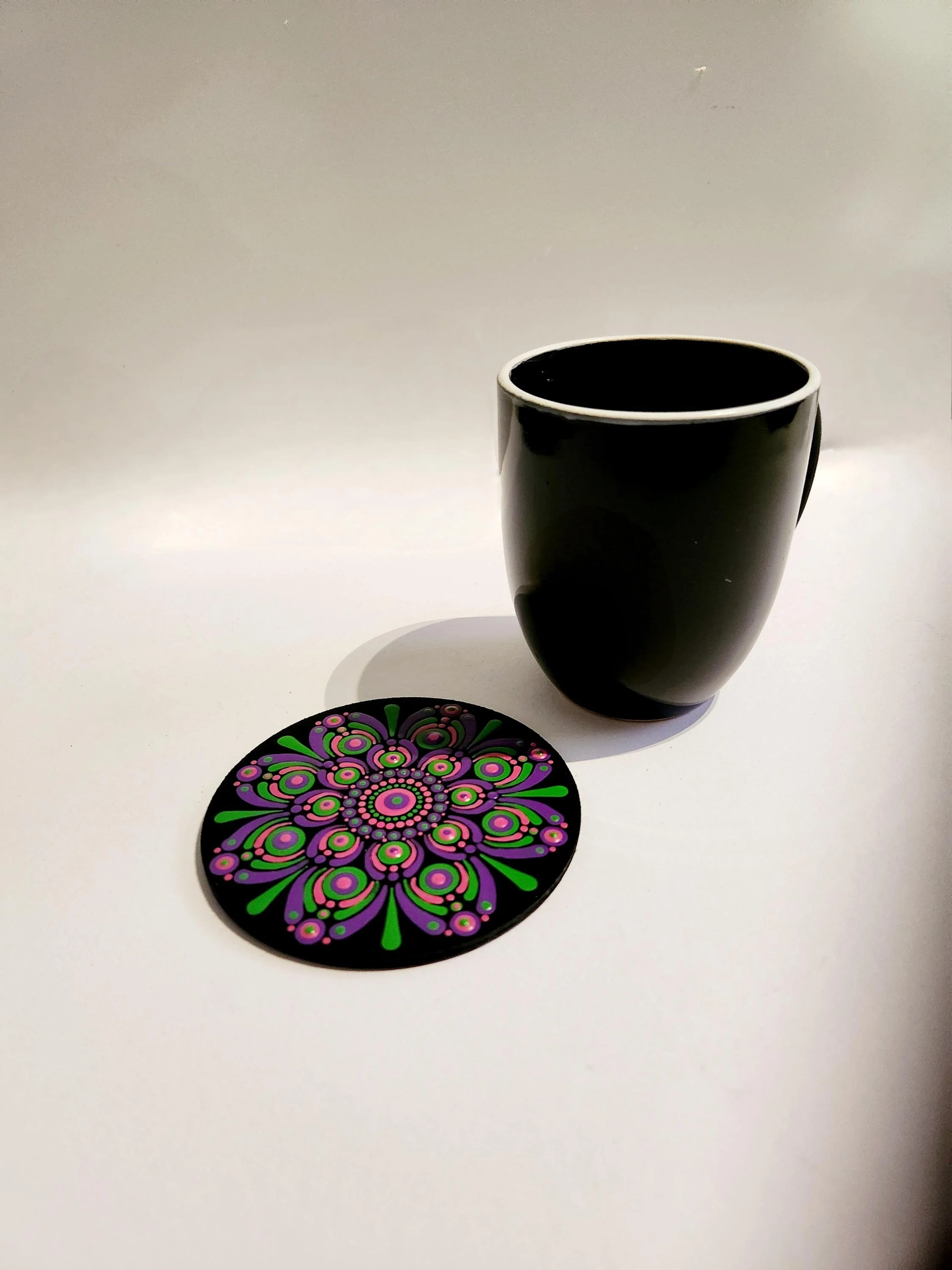 Mandala Cork Coaster