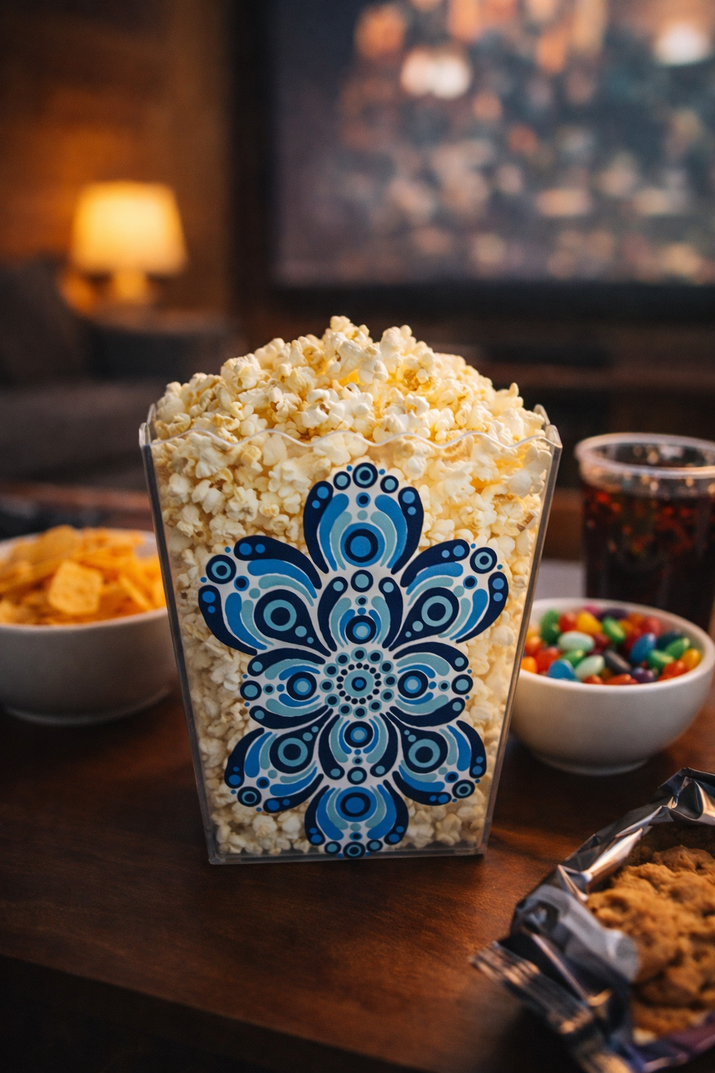 Popcorn Bucket  - One Of A Kind Artwork