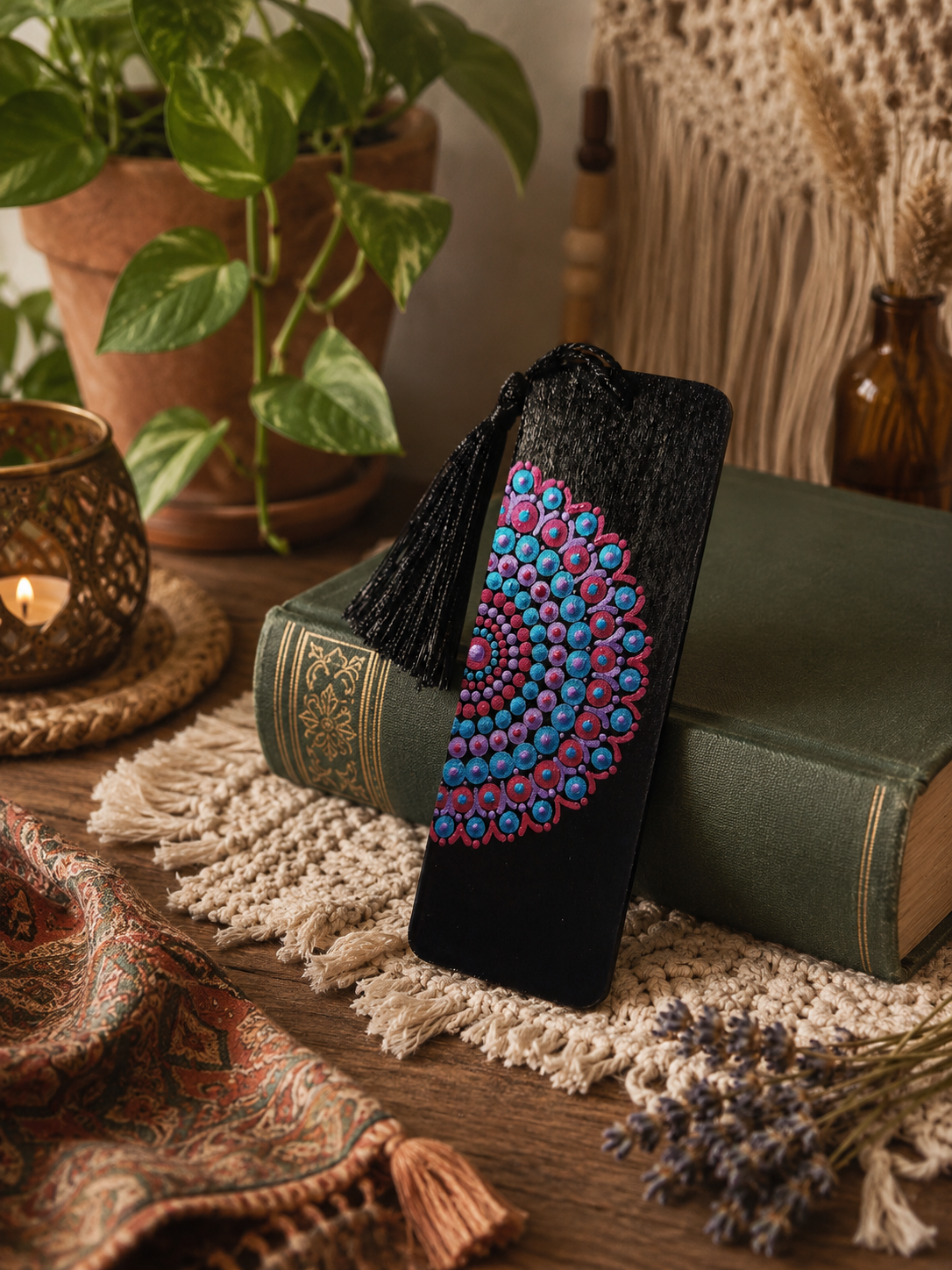 Bookmark Side Design -  One Of A Kind Original Artwork