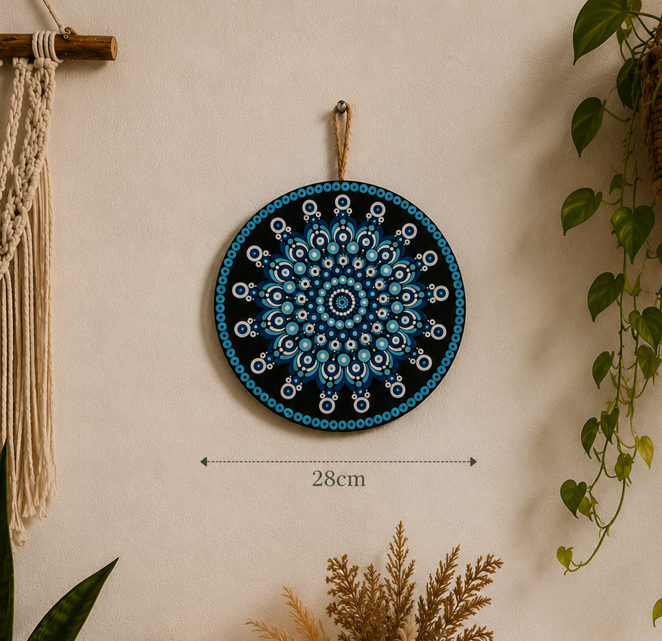 Mandala Acrylic Painting  - One Of A Kind Artwork