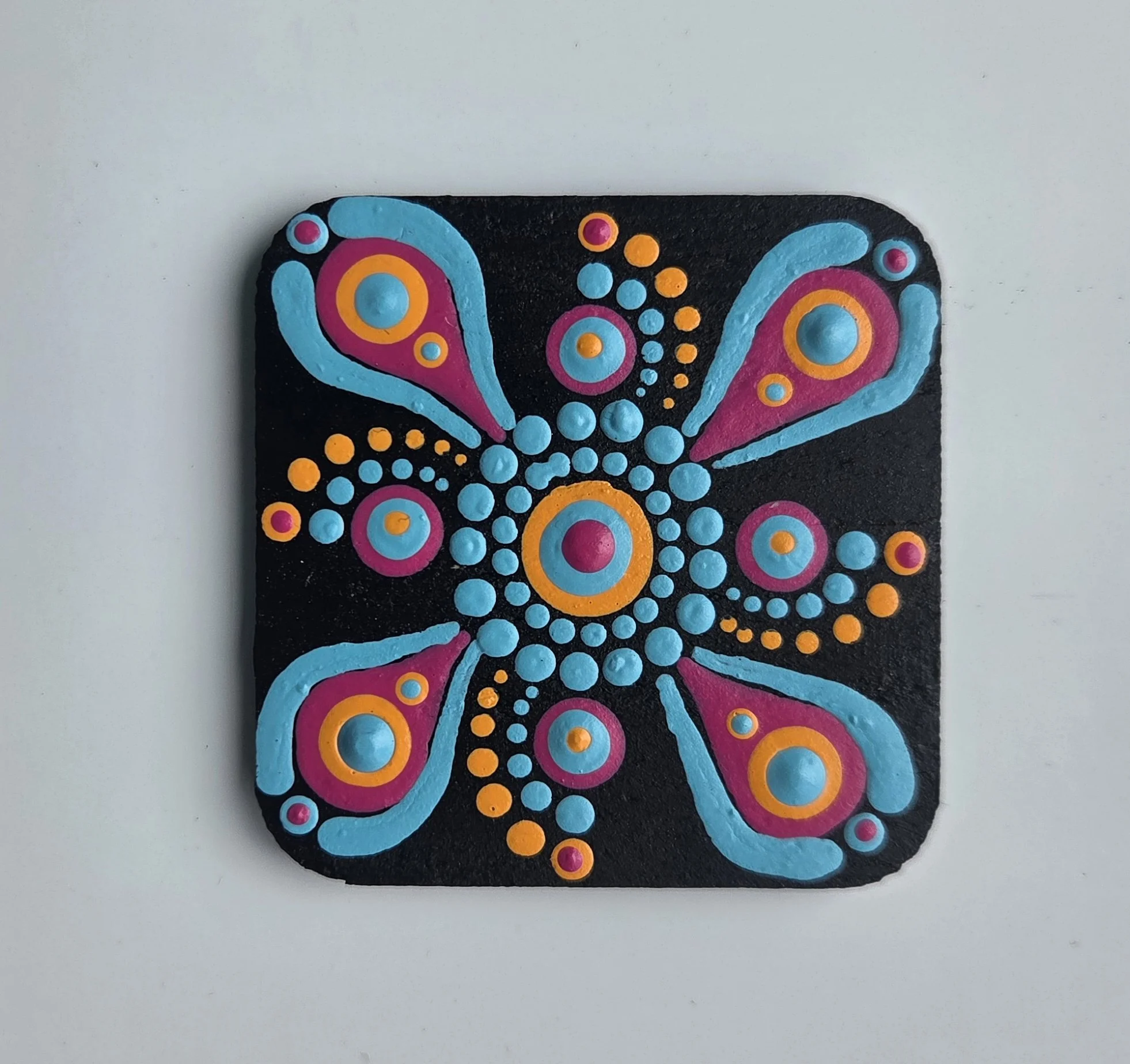 Mandala Fridge Magnet
