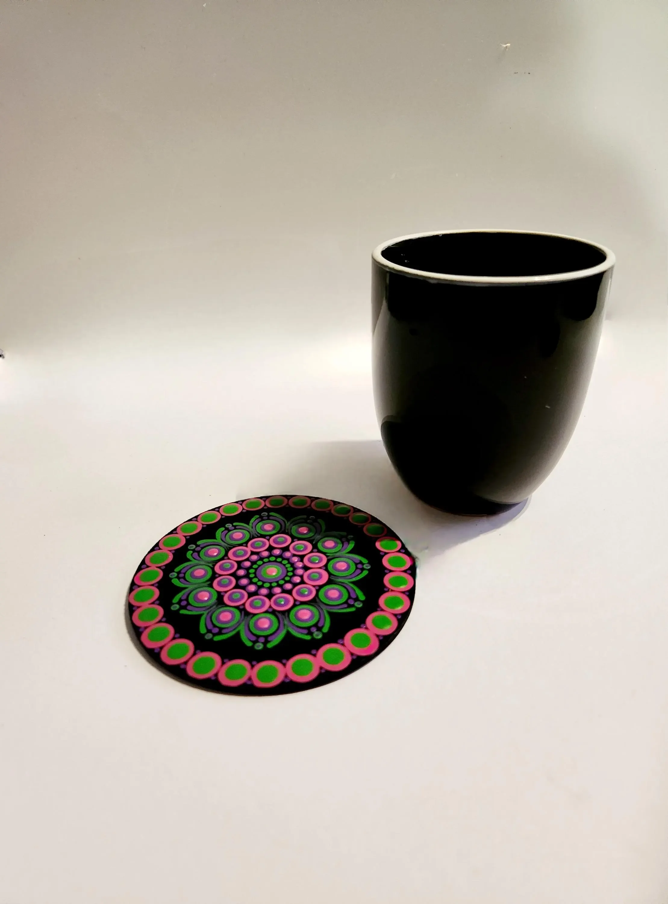 Mandala Cork Coaster