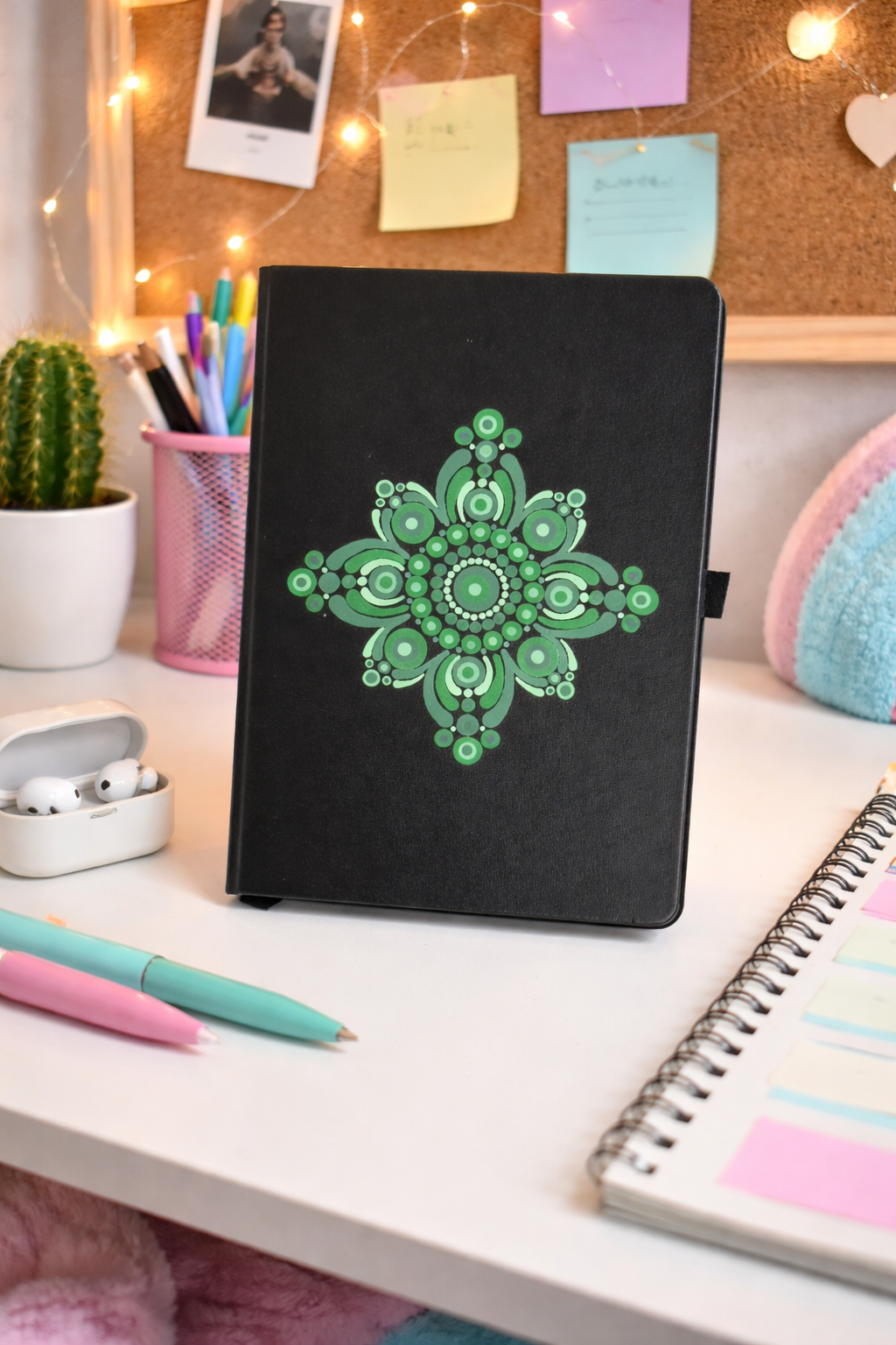 Hand Painted A5 Notebook - One Of A Kind Artwork