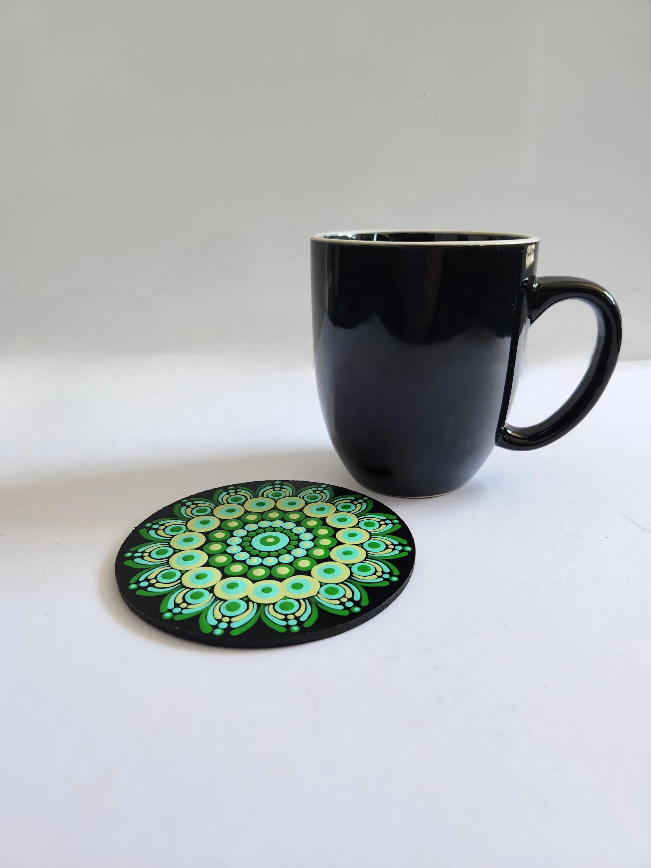 Mandala Cork Coaster