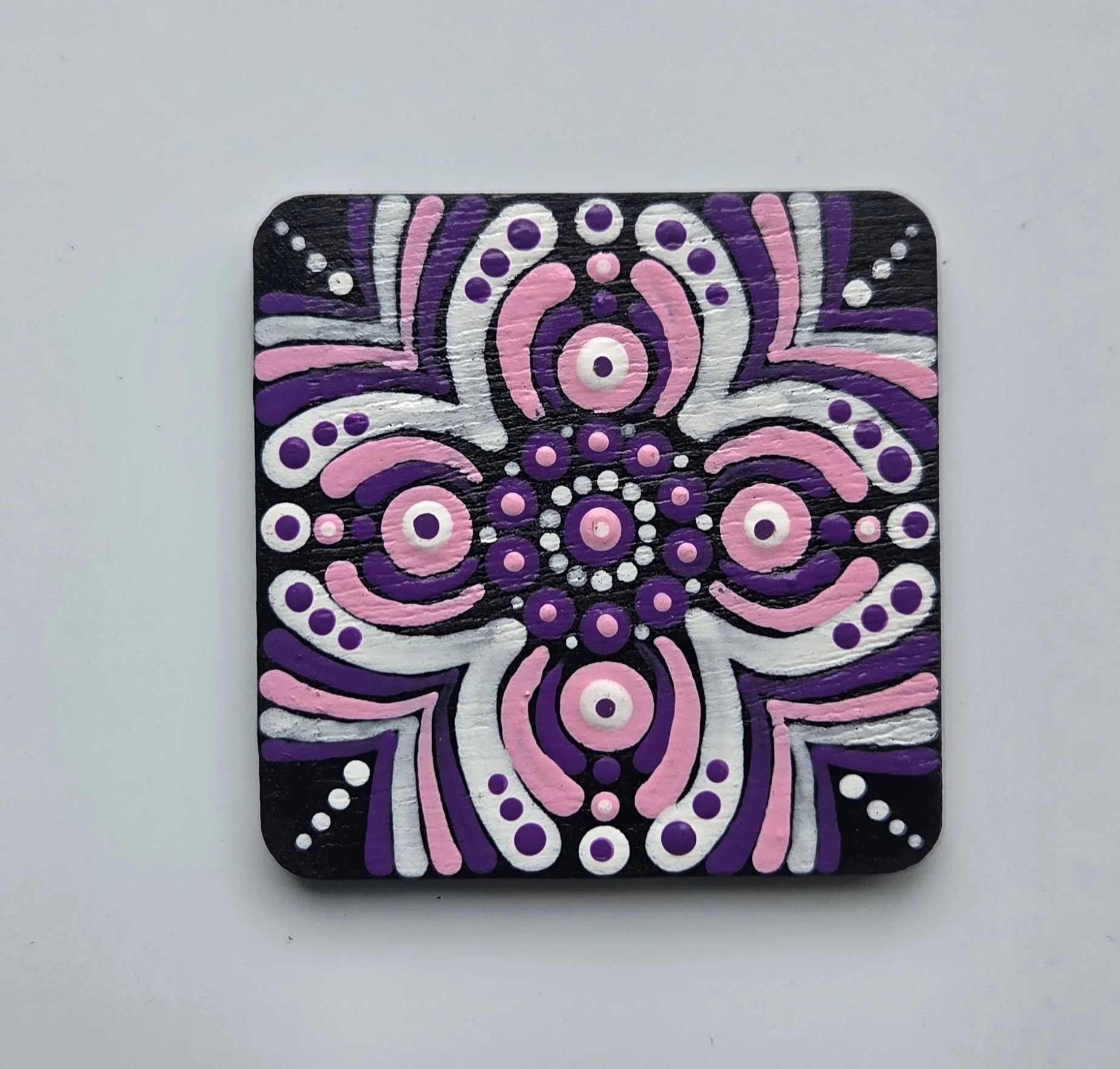 Mandala Fridge Magnet