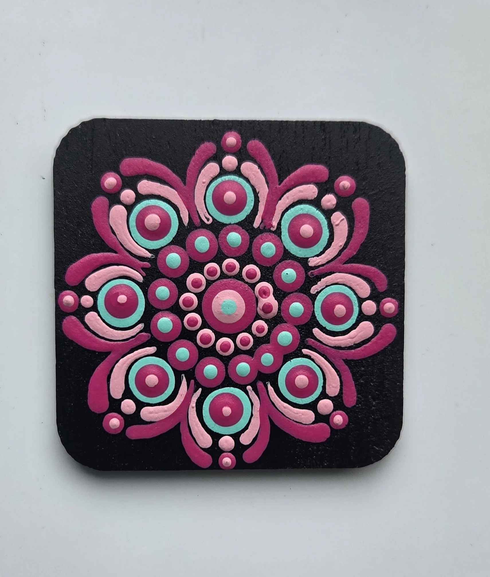 Mandala Fridge Magnet