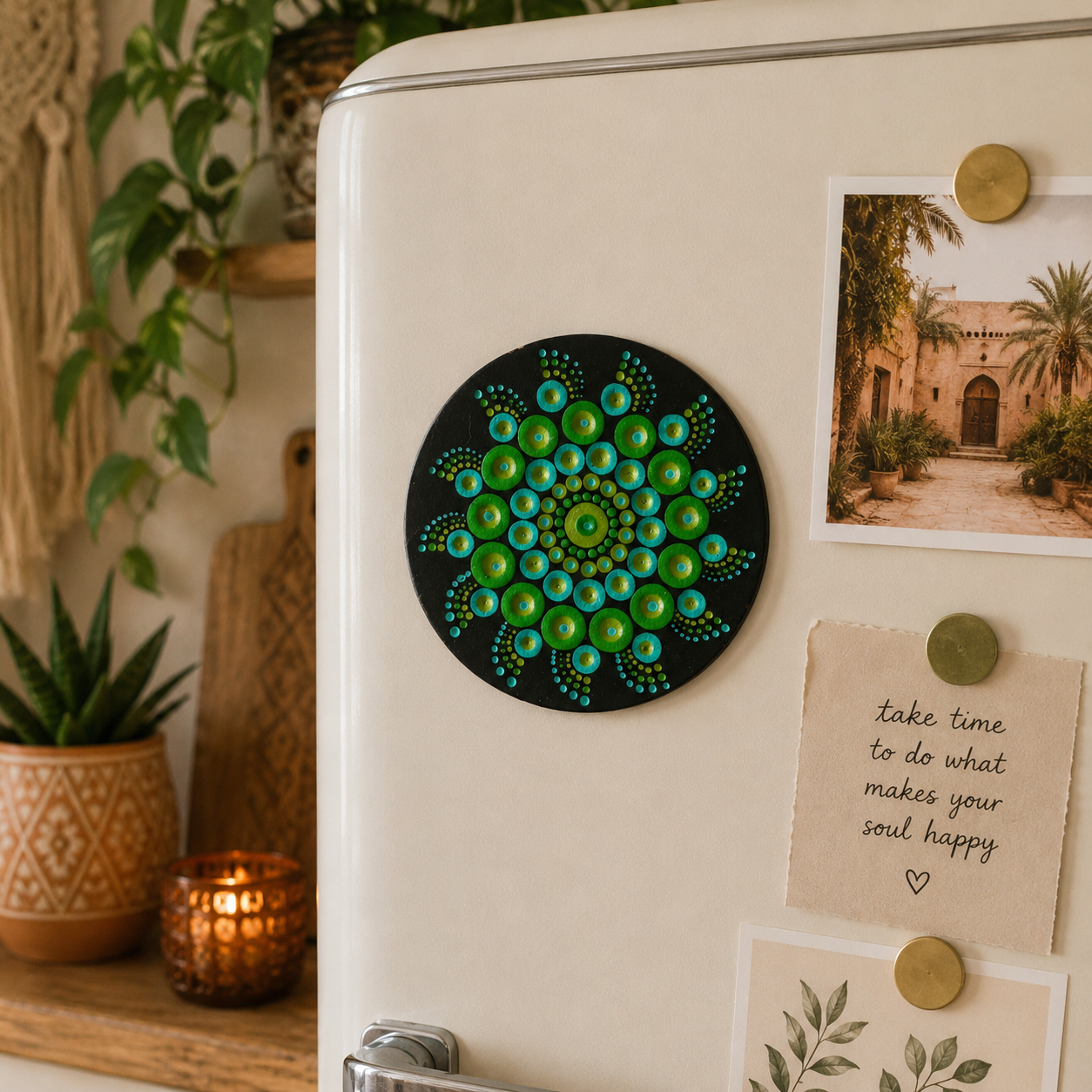 Magnet - 9cm Wide - One Of A Kind Artwork