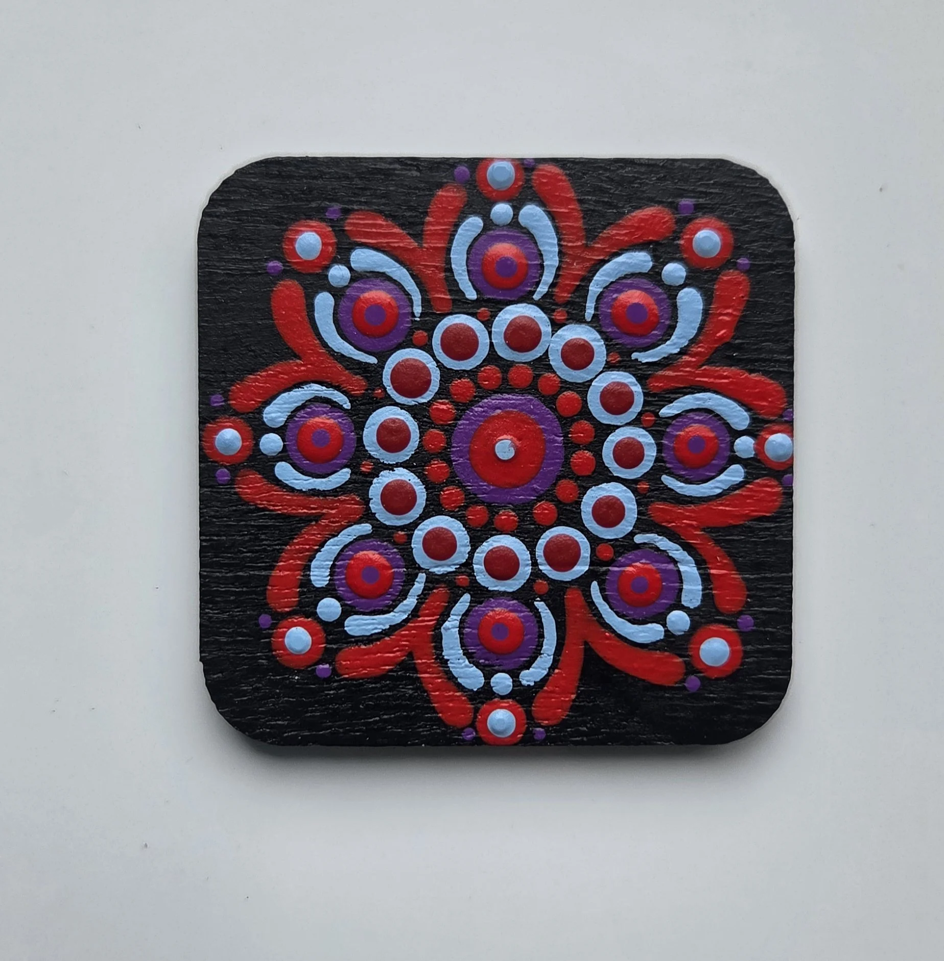 Mandala Fridge Magnet