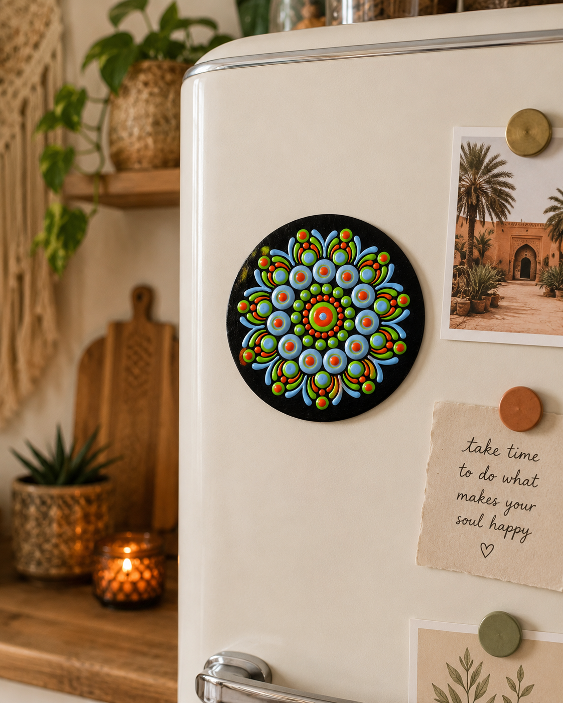 Magnet - 9cm Wide - One Of A Kind Original Artwork
