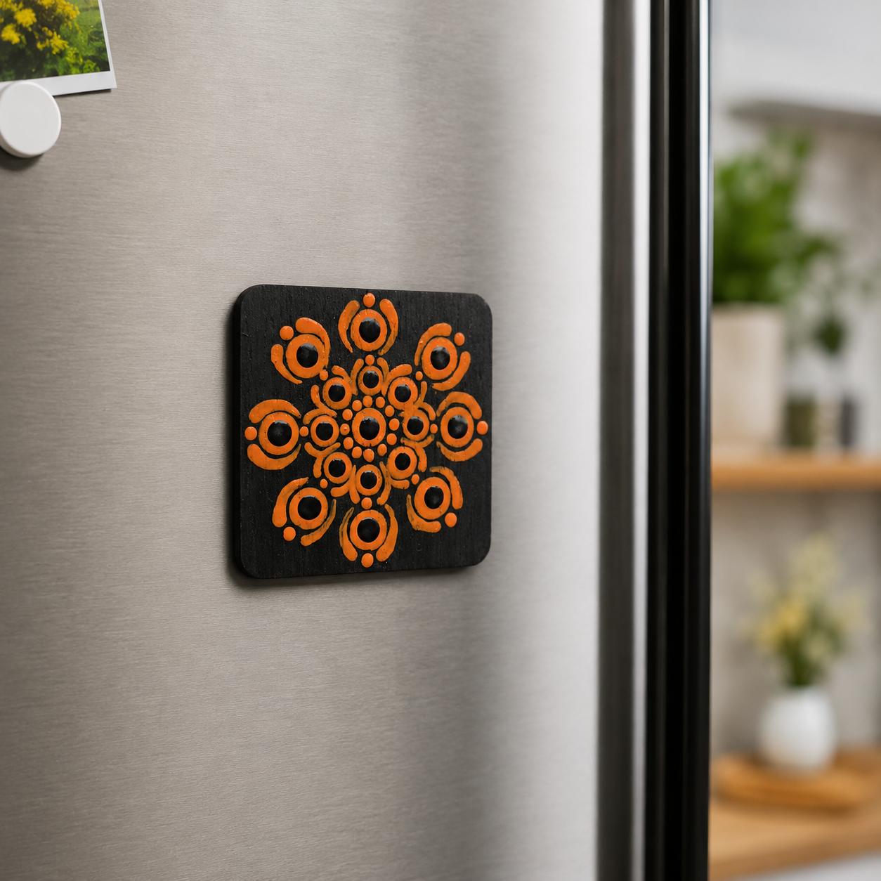 Mini Mandala Fridge Magnet - Only One Available