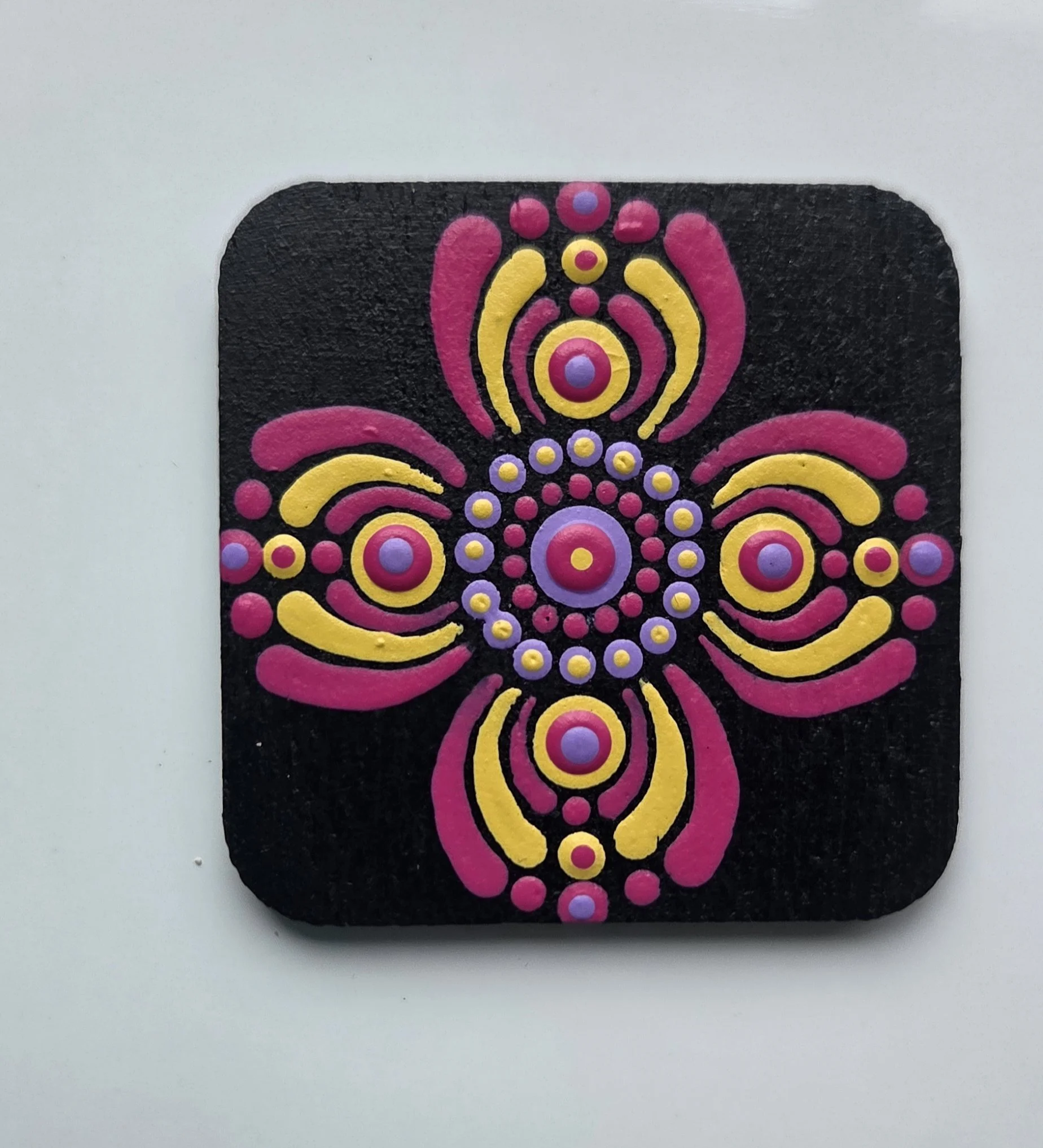 Mandala Fridge Magnet