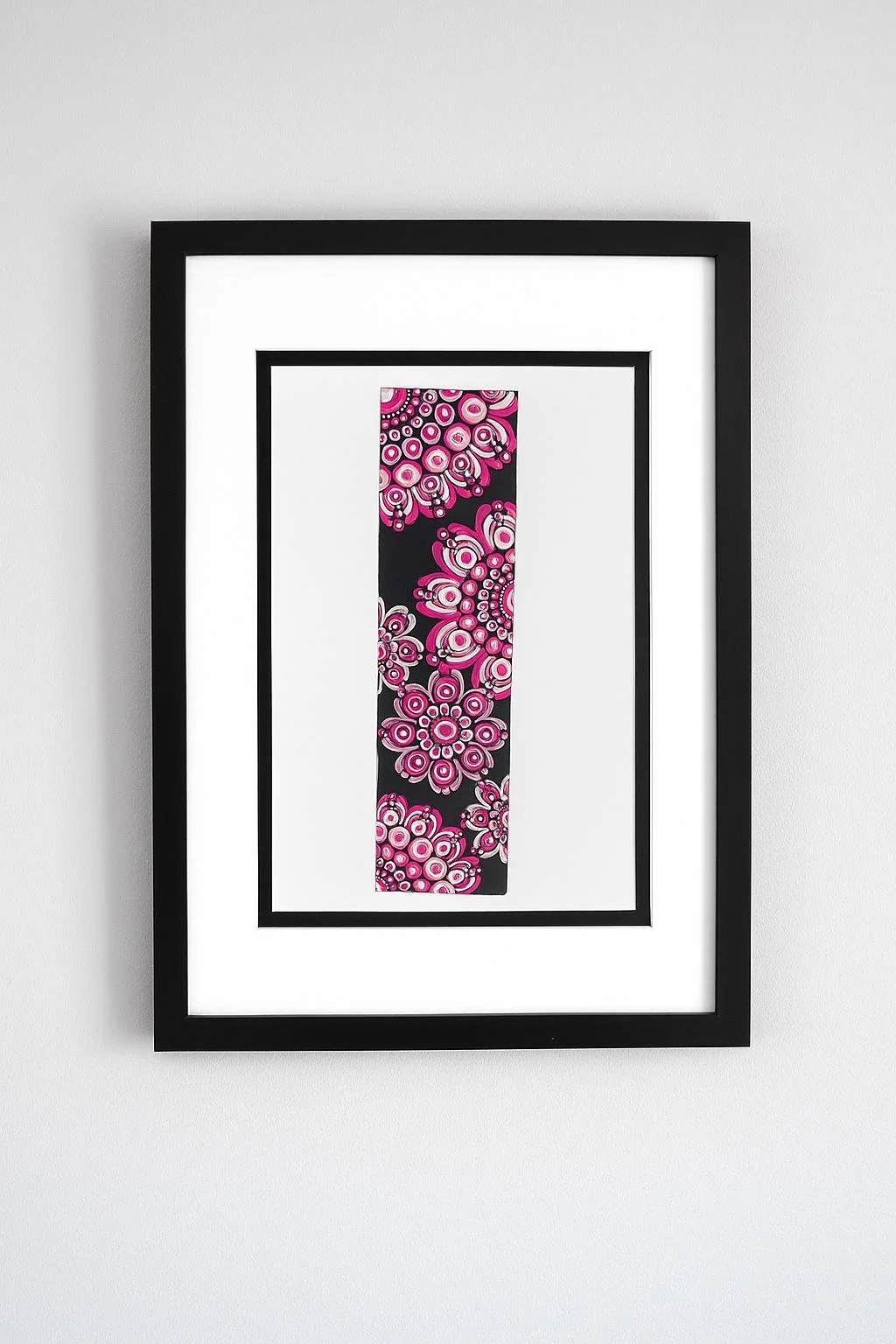 Mandala Initial Letter I - 21.5cm x 28 cm