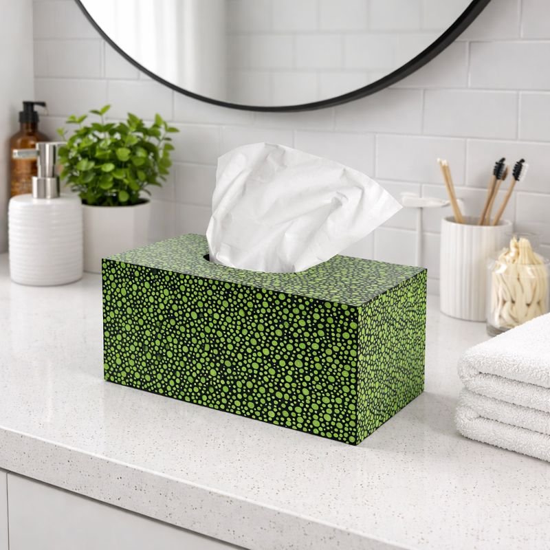 Polka Dot Tissue Box Cover