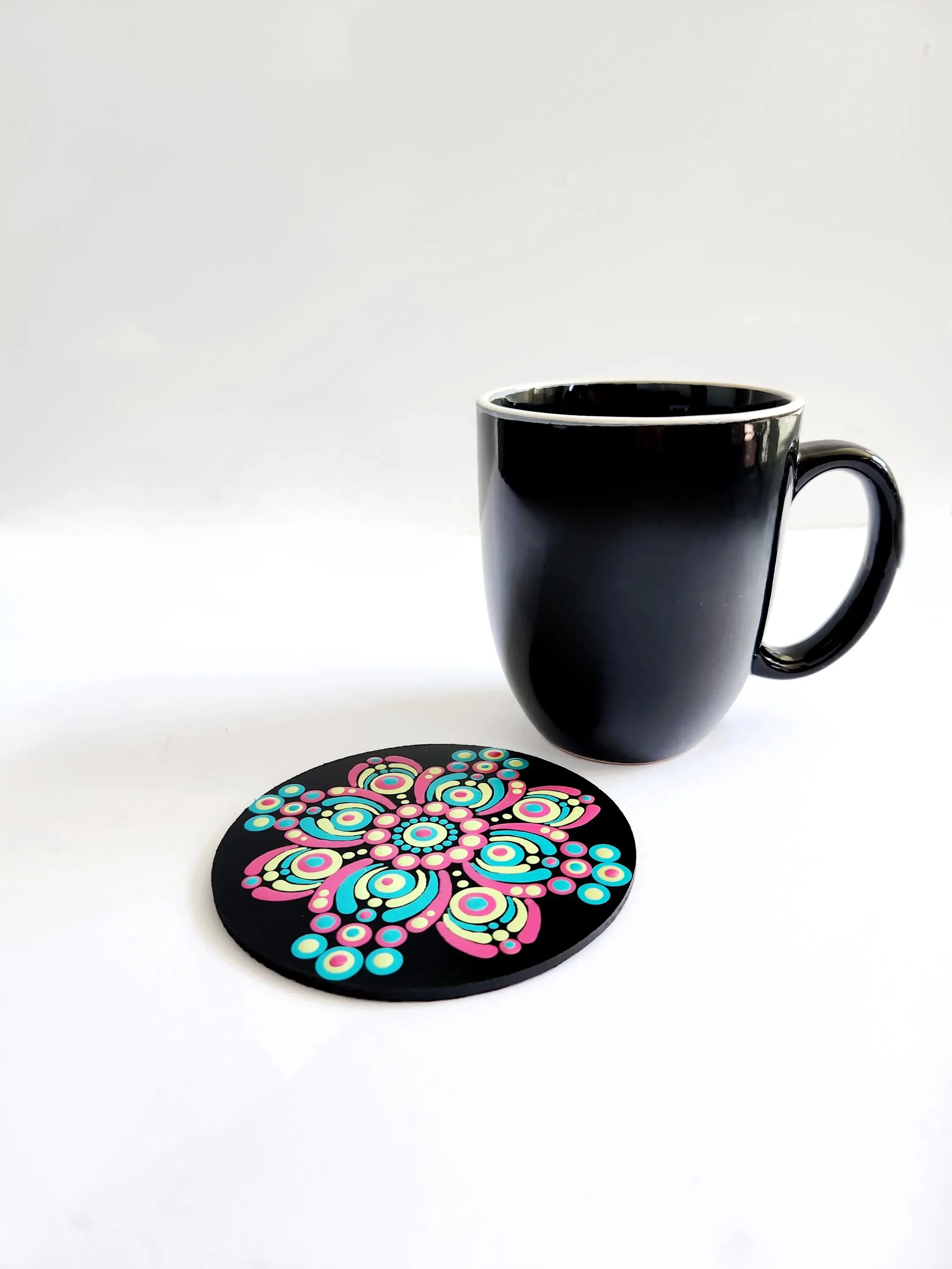 Mandala Cork Coaster