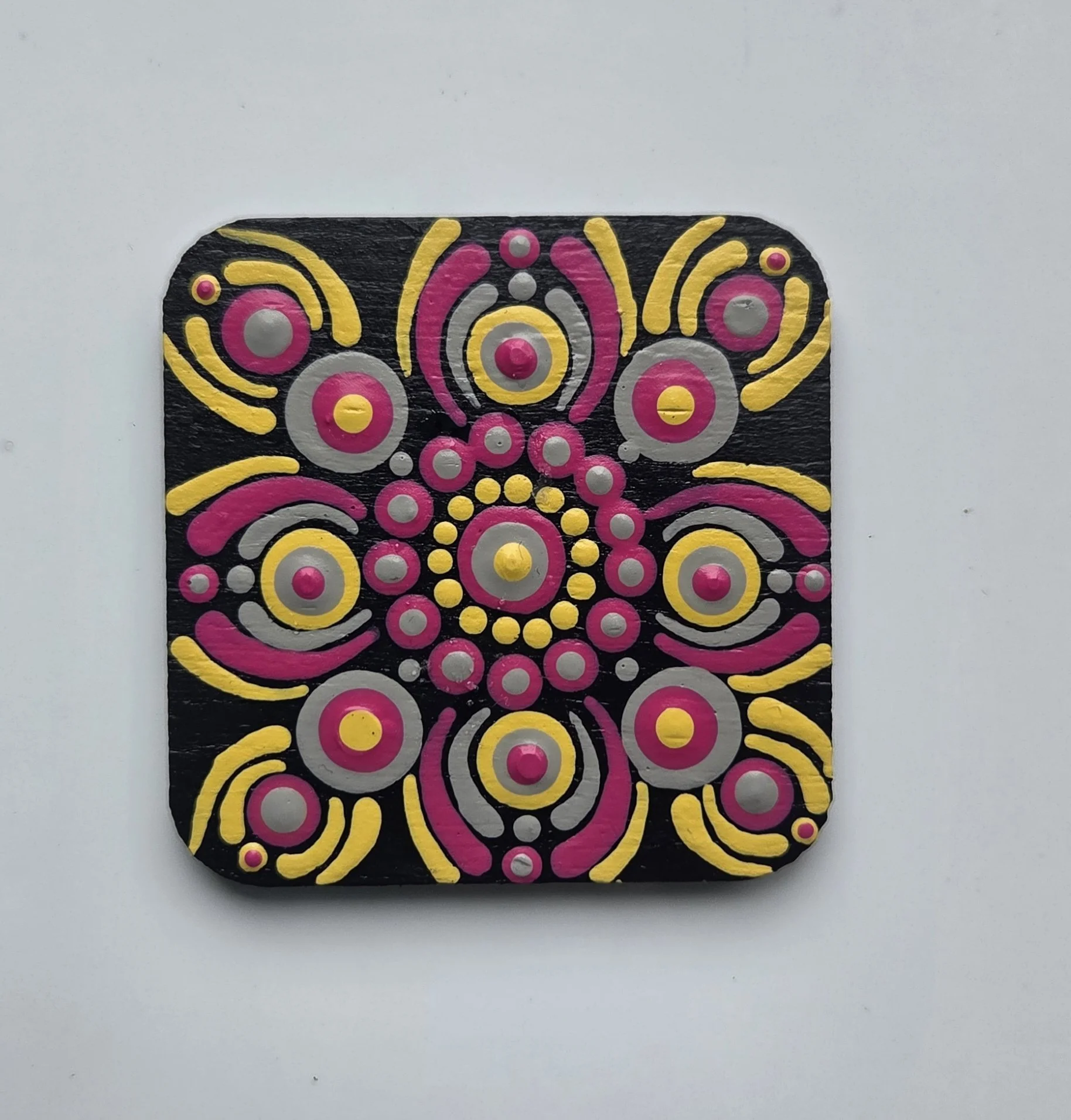 Mandala Fridge Magnet