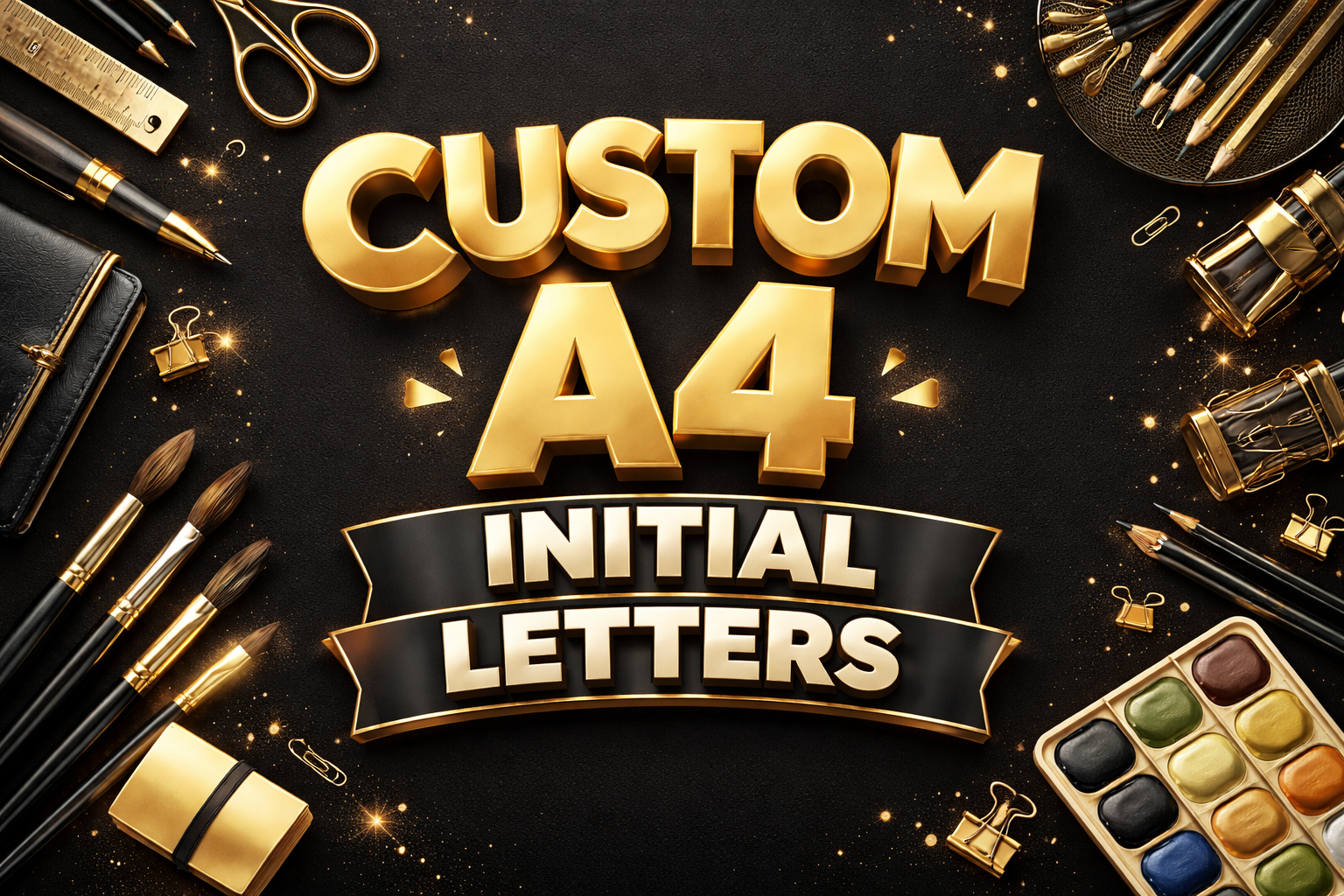 CUSTOM A4 INITIAL ORDERS