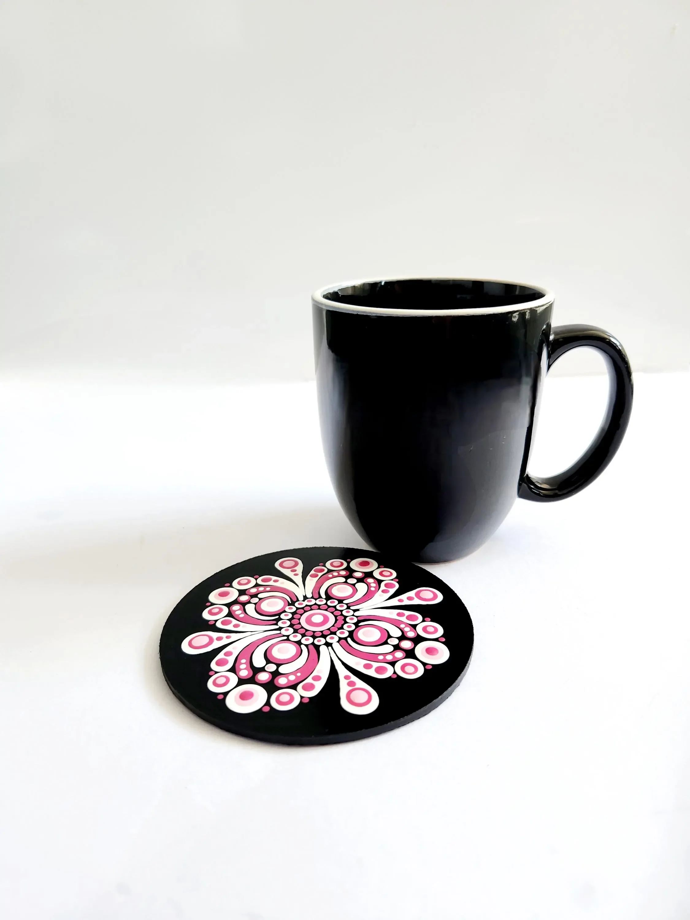 Mandala Cork Coaster