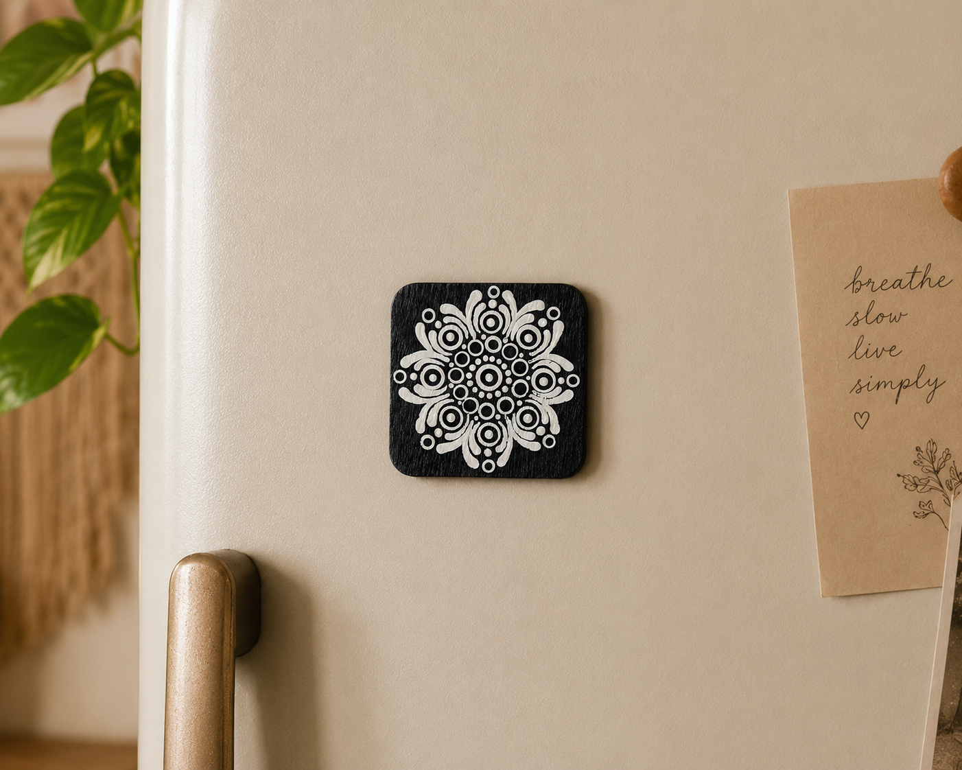 Mini Mandala Fridge Magnet - Only One Available