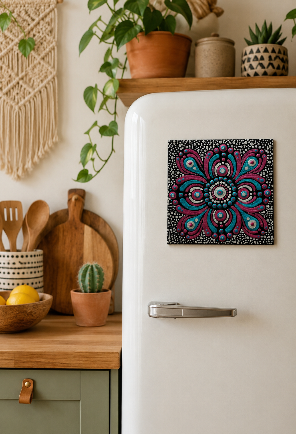 Magnet - 9cm - One Of A Kind Original Artwork