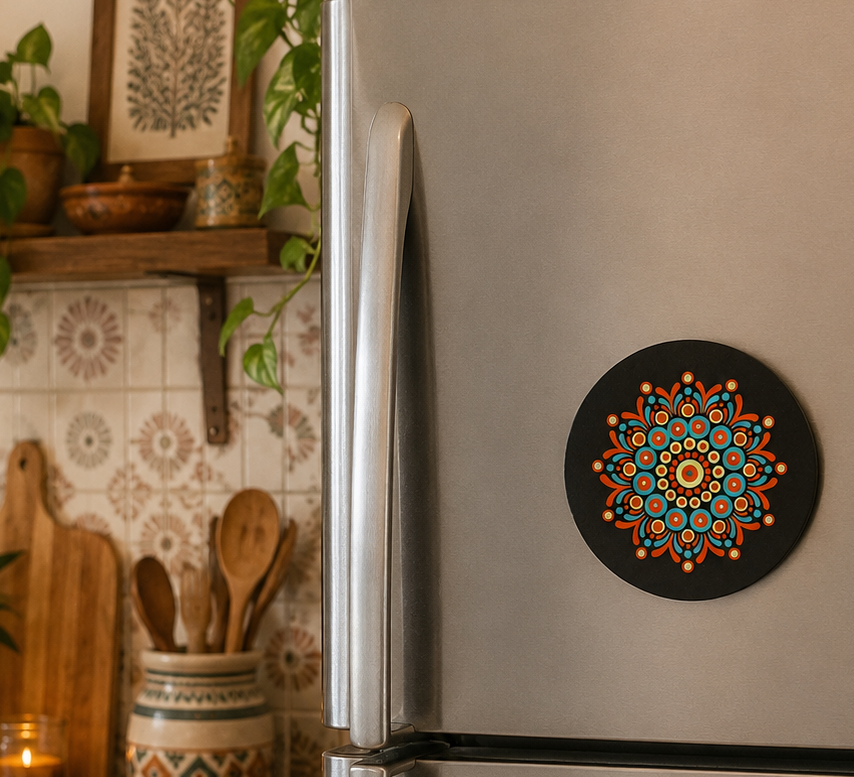 Magnet - 9cm Wide  - One Of A Kind Artwork