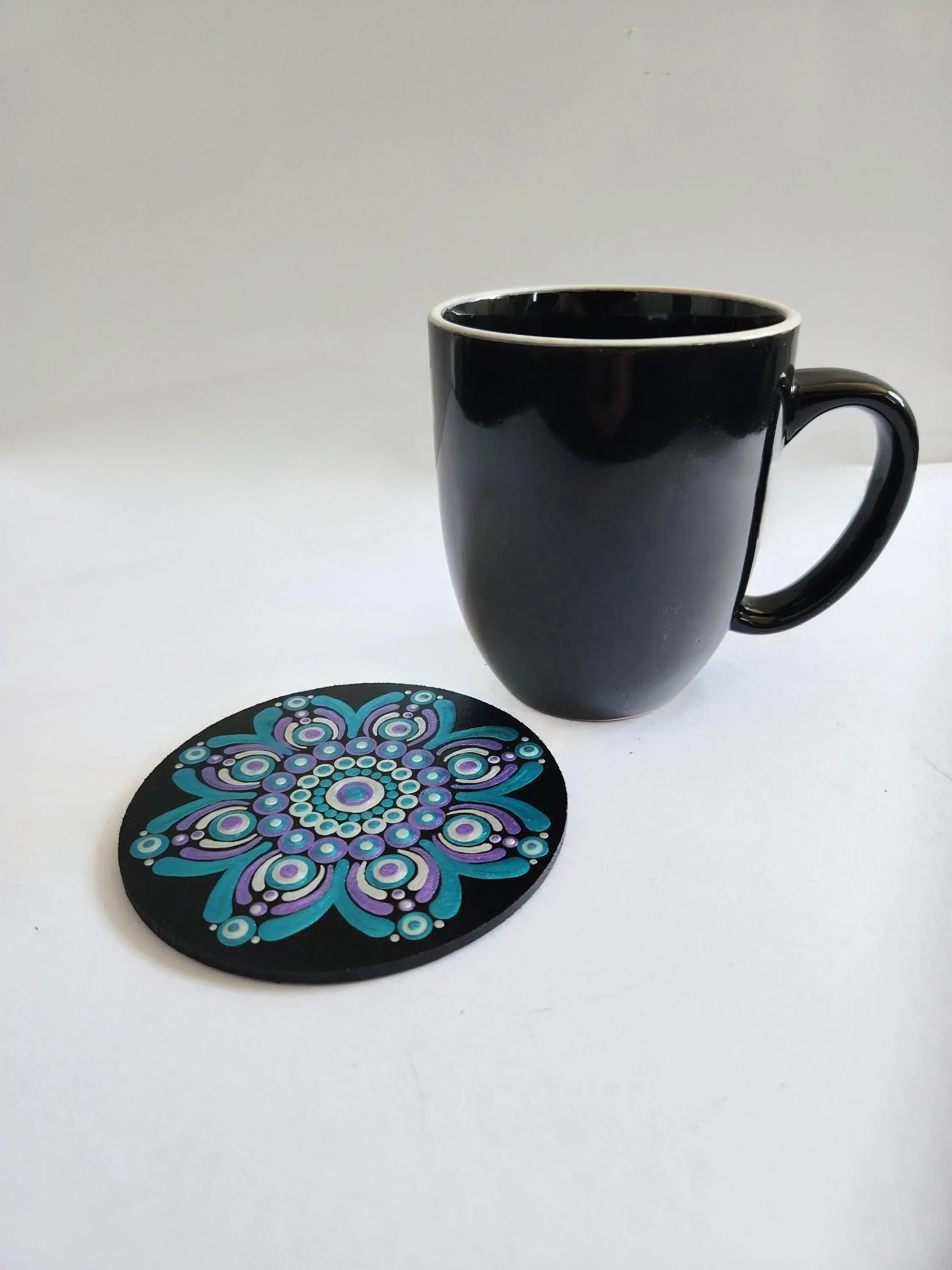 Mandala Cork Coaster