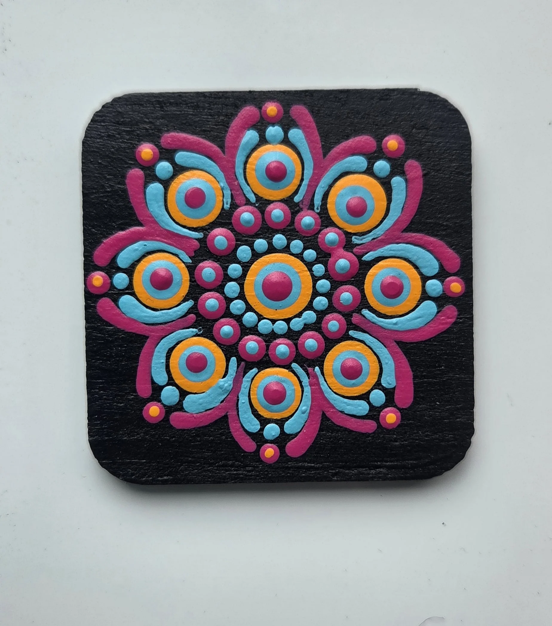 Mandala Fridge Magnet