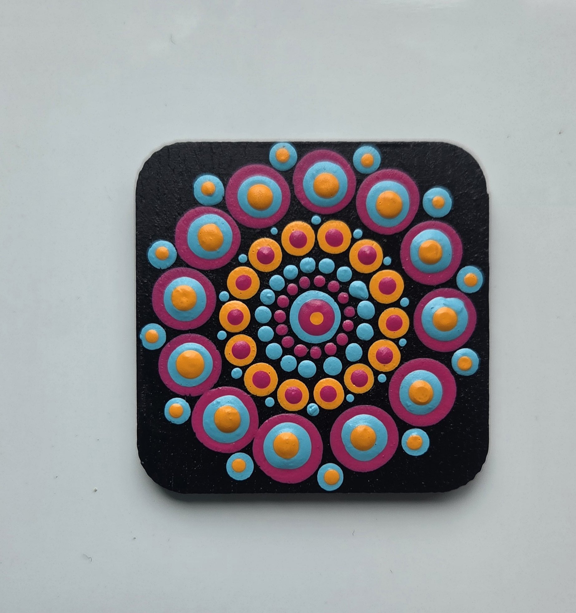 Mandala Fridge Magnet
