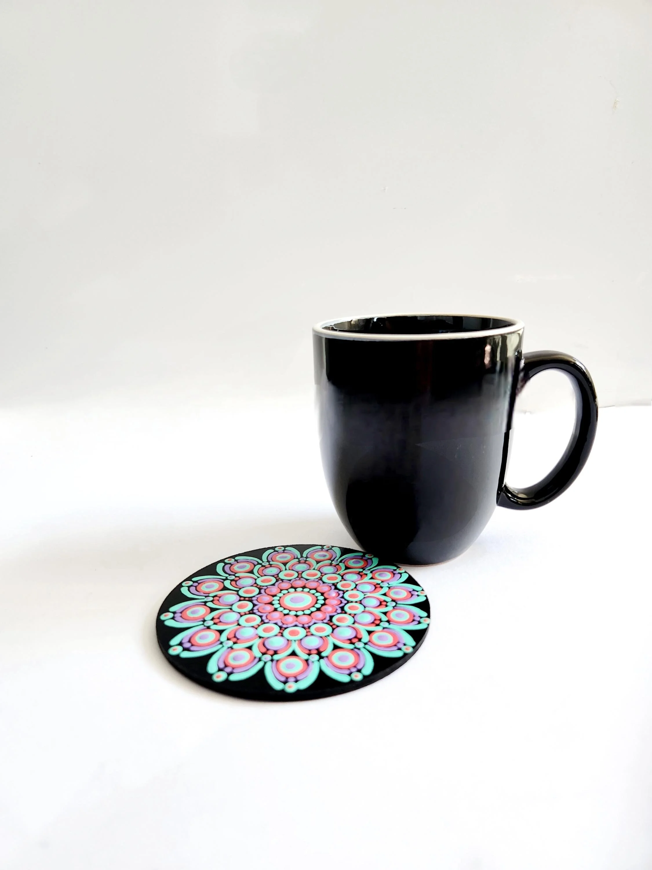 Mandala Cork Coaster