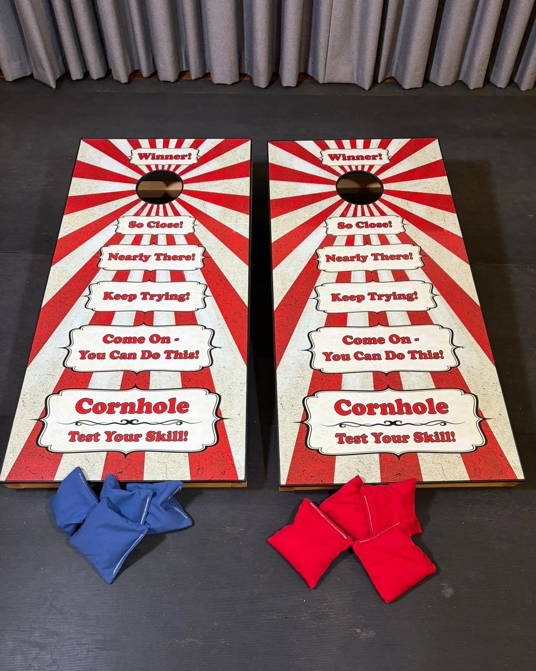 Bring the fun and nostalgia of the fairground to your event with retro carnival games, perfect for weddings, parties, and corporate events. These classic games add charm, color, and interactive entertainment that guests of all ages can enjoy.

Ideal 