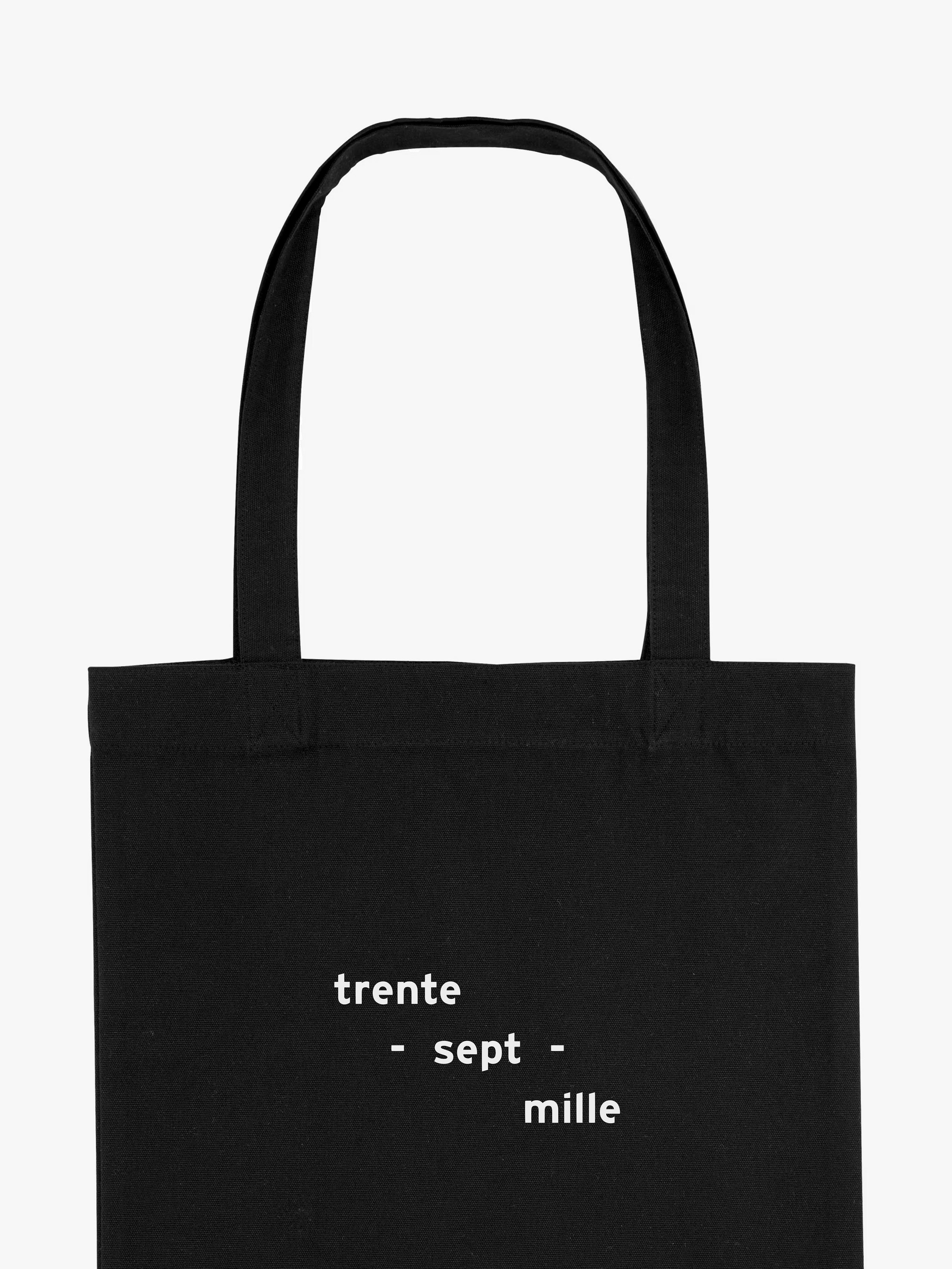 Tbag-Plume-Noir/Blanc-Verso