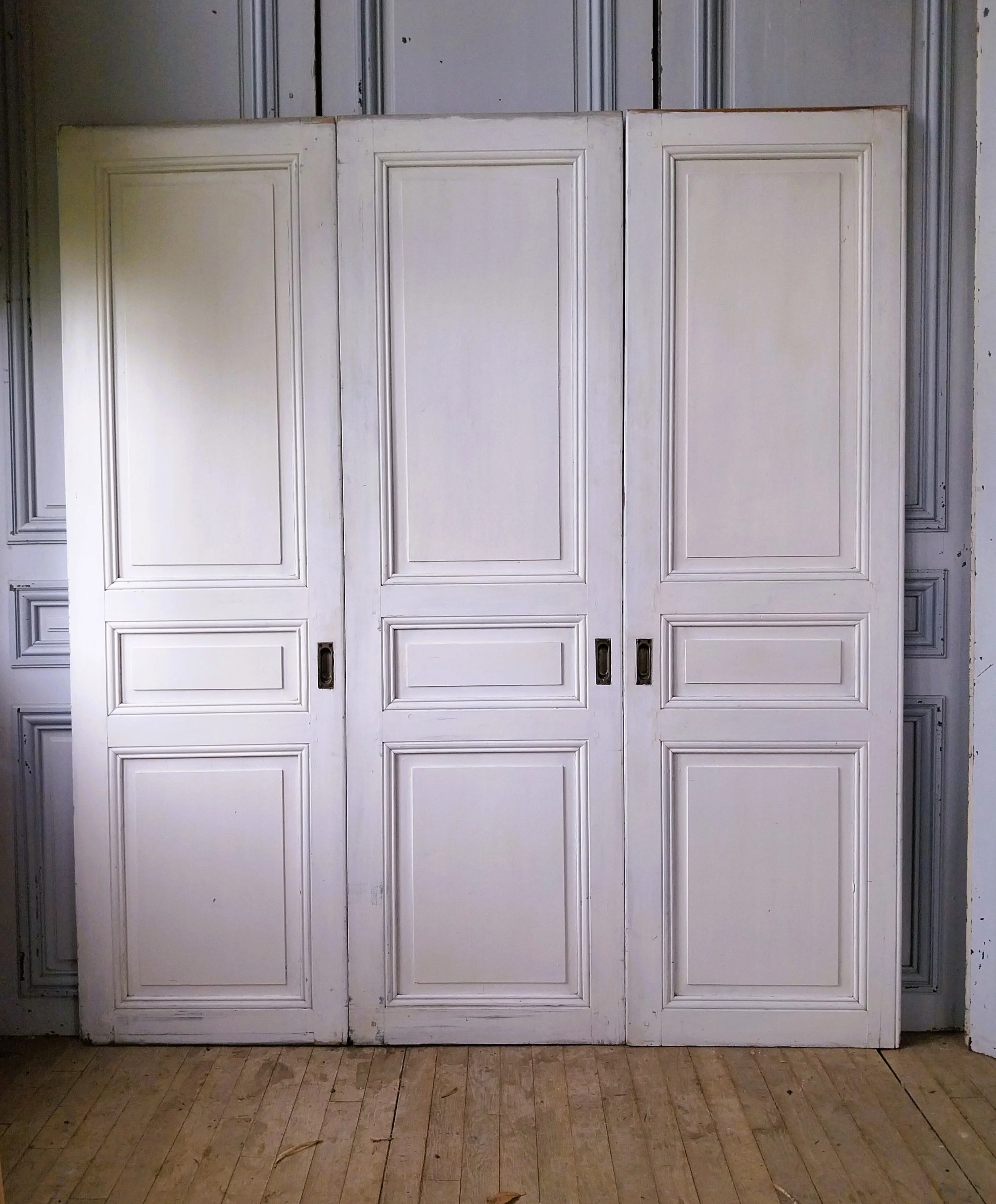 3 portes anciennes de placard