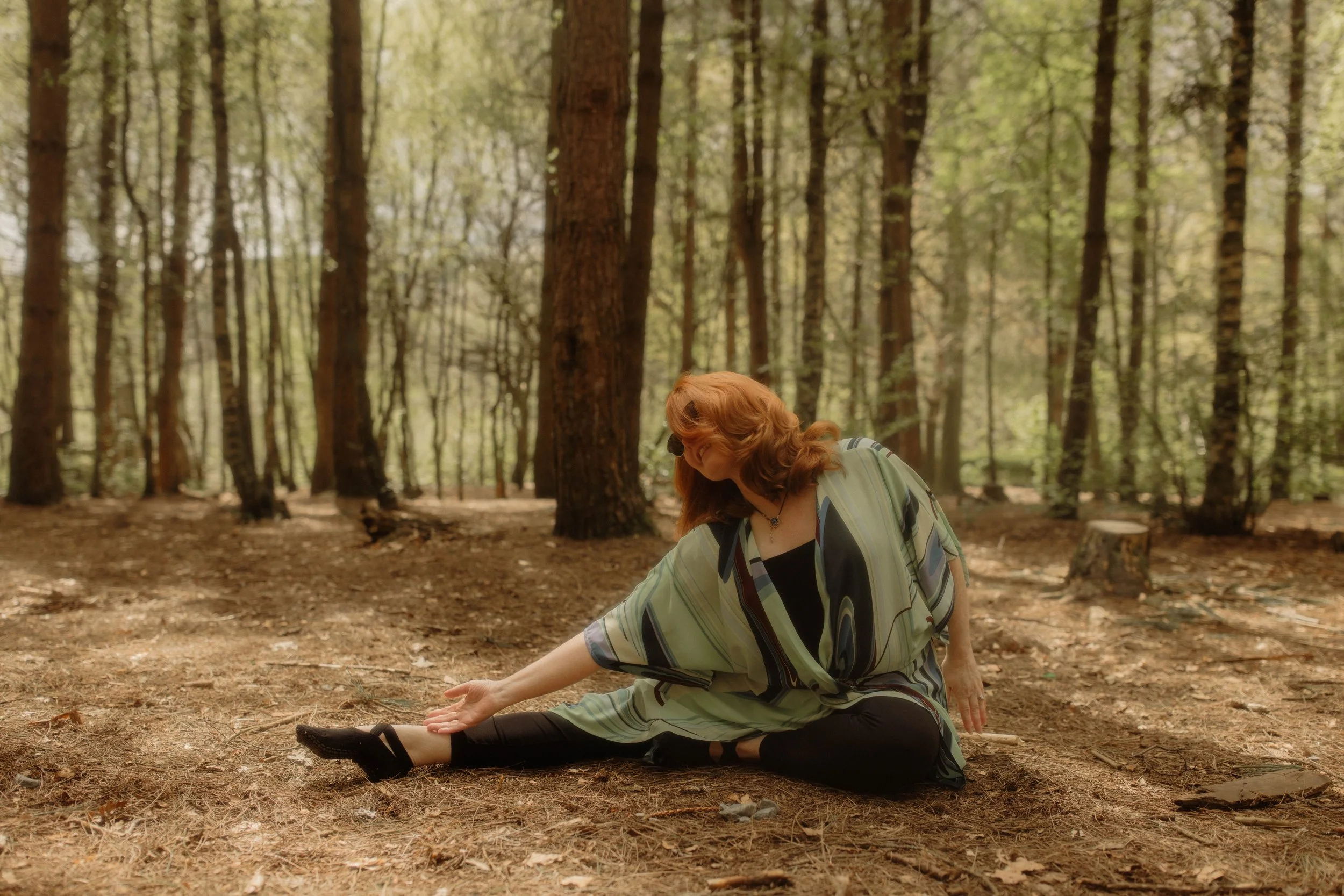 Photograph of teacher Monique who offers yoga for cancer sessions